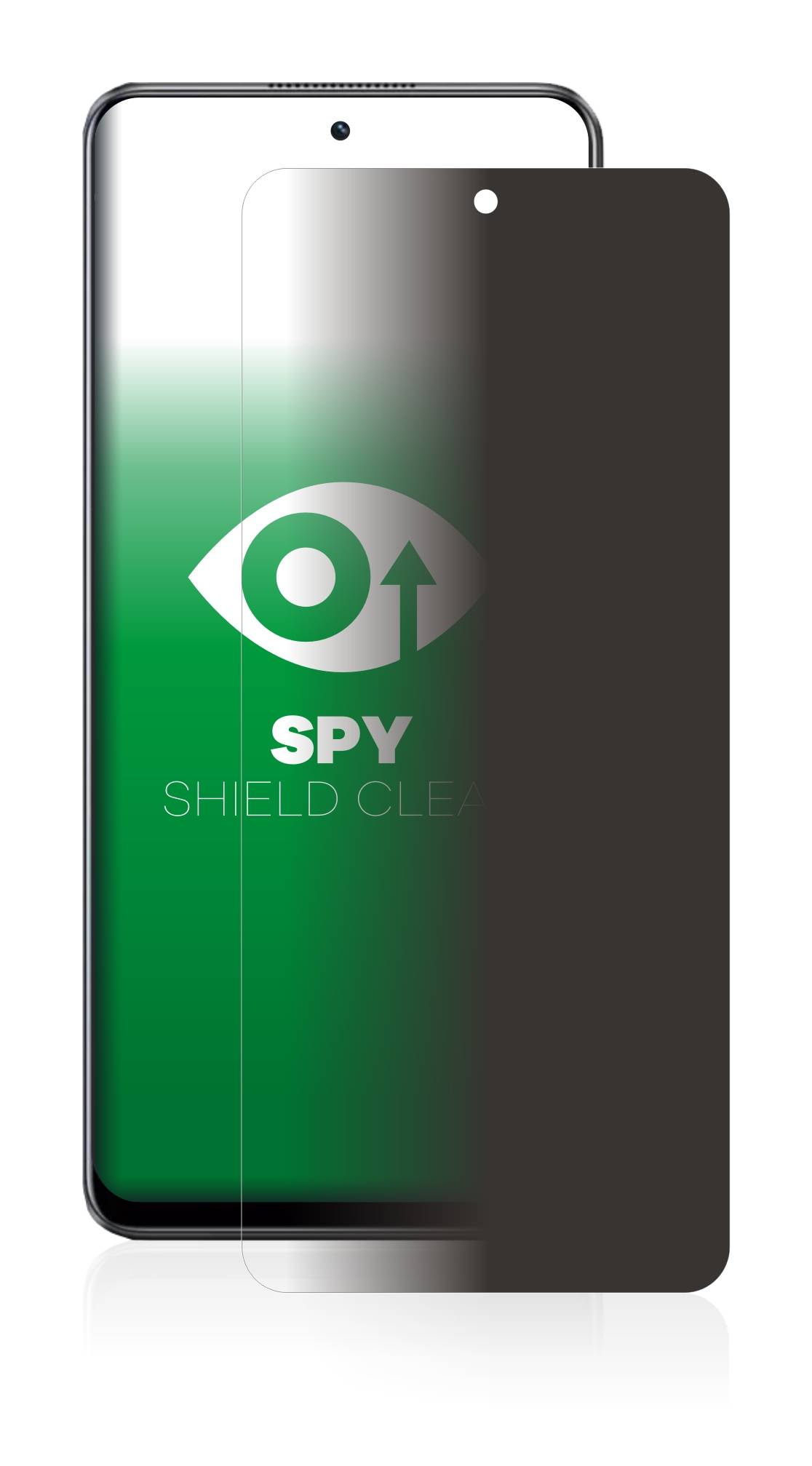 upscreen Blickschutzfolie für realme 10 Pro Anti-Spy Privacy Blaulichtschutz Sichtschutzfolie