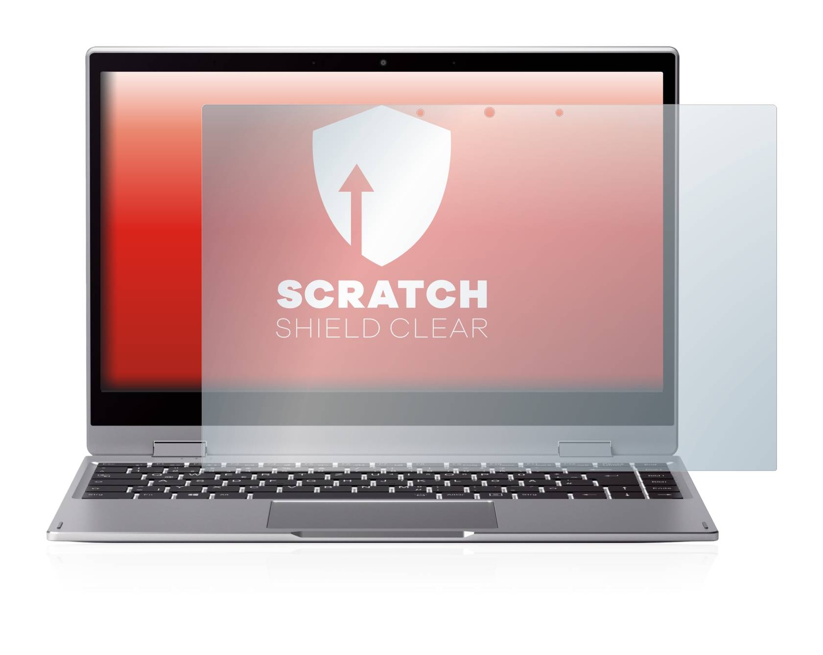 upscreen Scratch Shield Clear Premium Displayschutzfolie für Medion Akoya