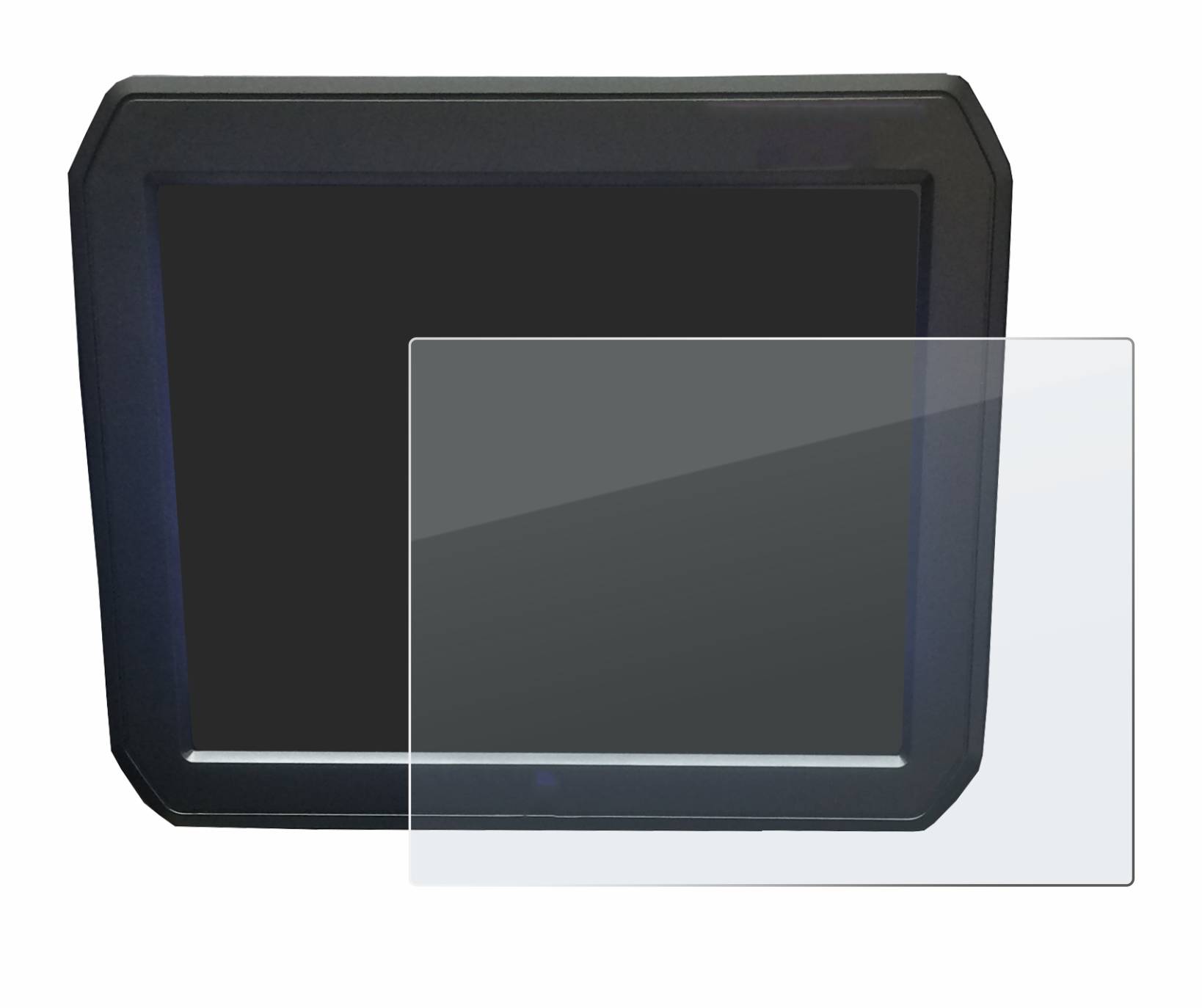 upscreen Hybrid Glass Matte Premium Schutzglas Folie für Keyence IM-7020 (Display +