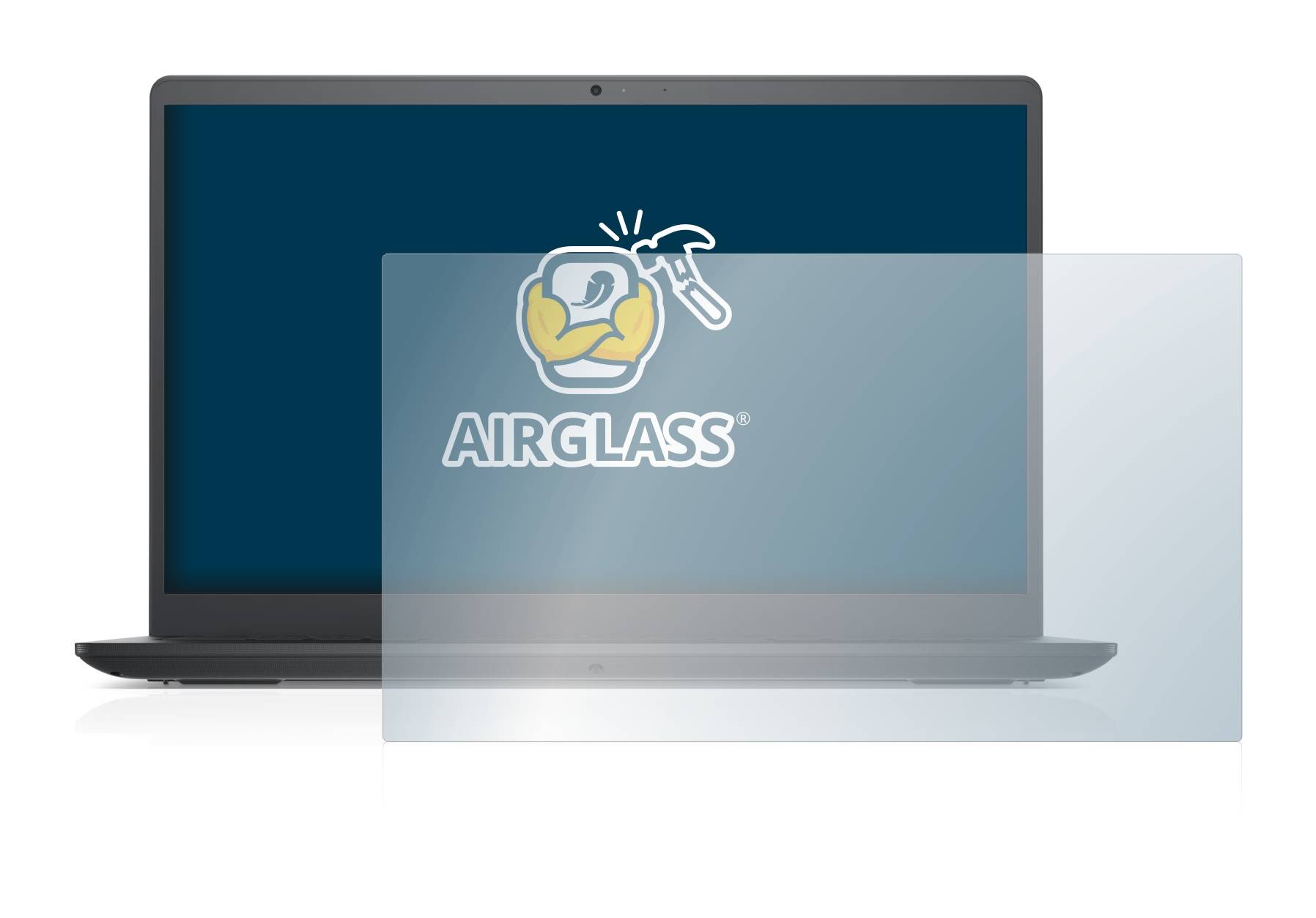 BROTECT AirGlass Schutzglas Folie für Dell Vostro