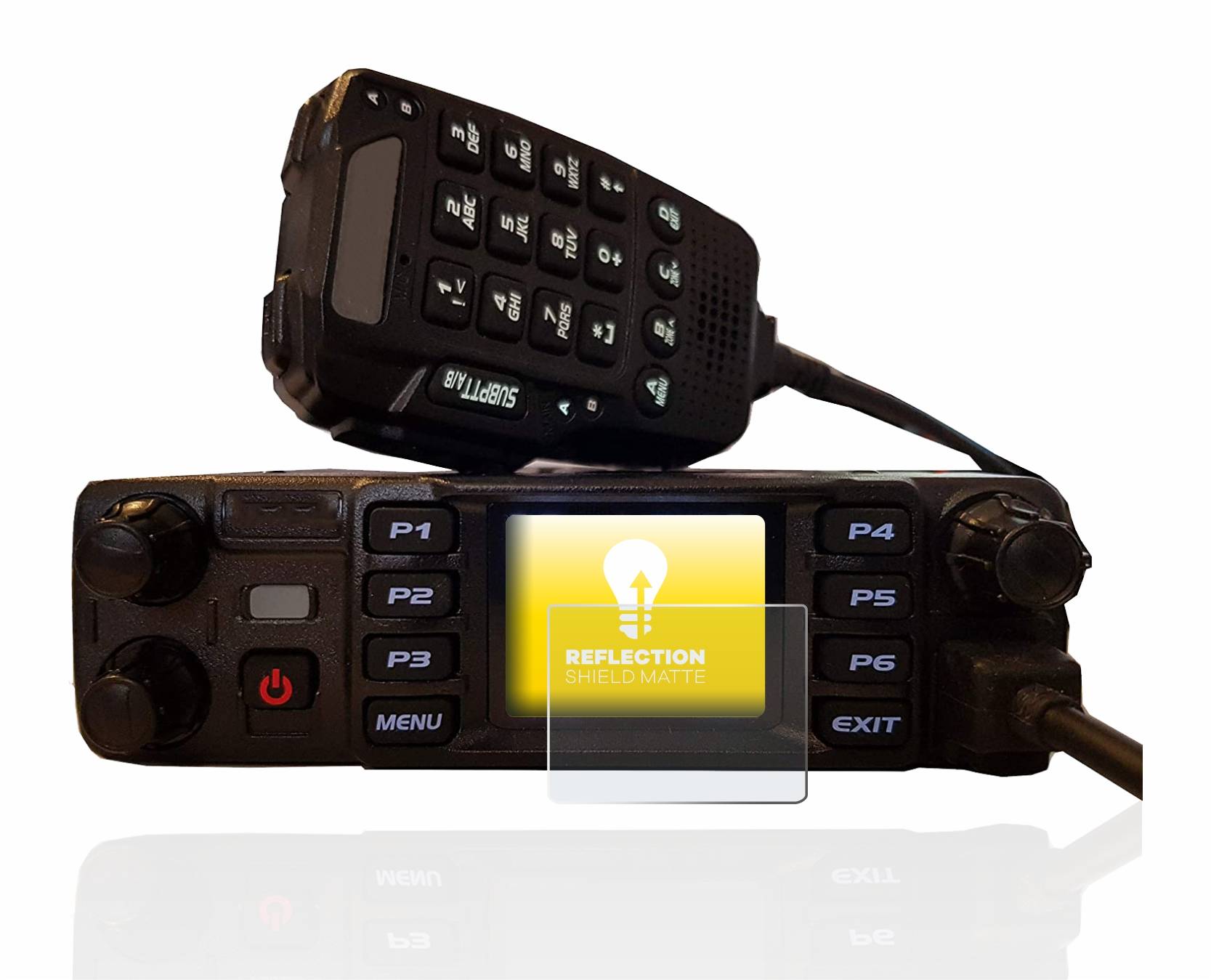 upscreen Reflection Shield Matte Premium Displayschutzfolie für AnyTone AT-D578UV