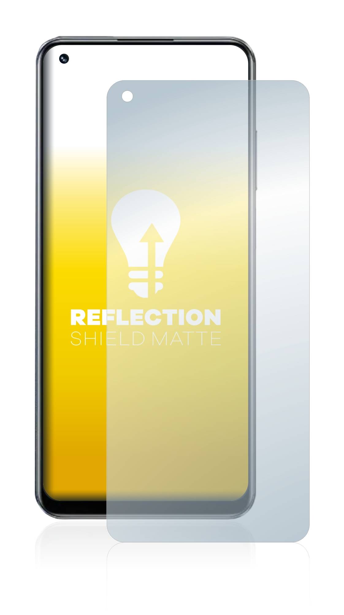upscreen Schutzfolie für realme 10 Folie Matt Entspiegelt Anti-Reflex
