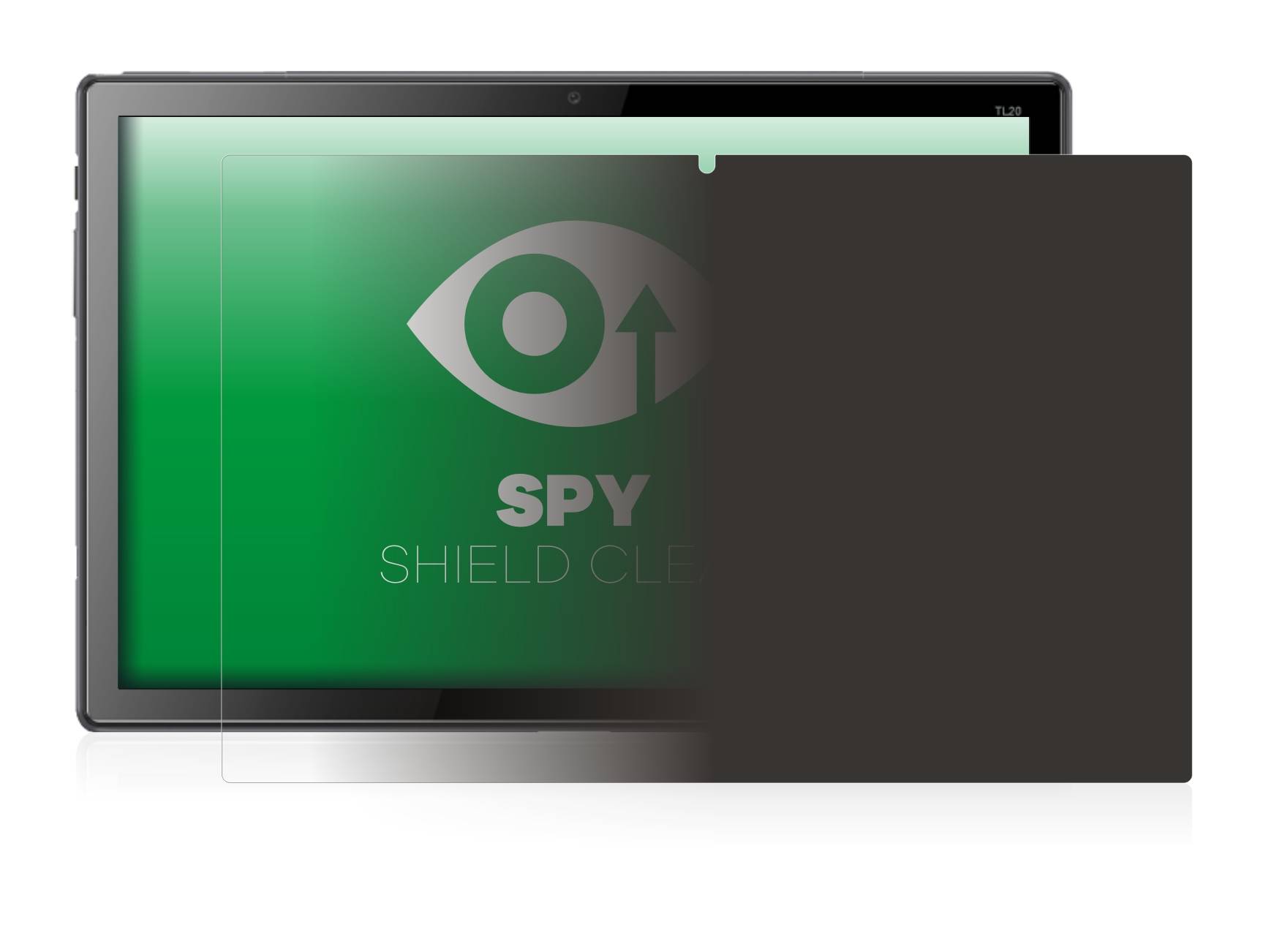 upscreen Spy Shield Clear Premium Blickschutzfolie für bea-fon TAB-Pro