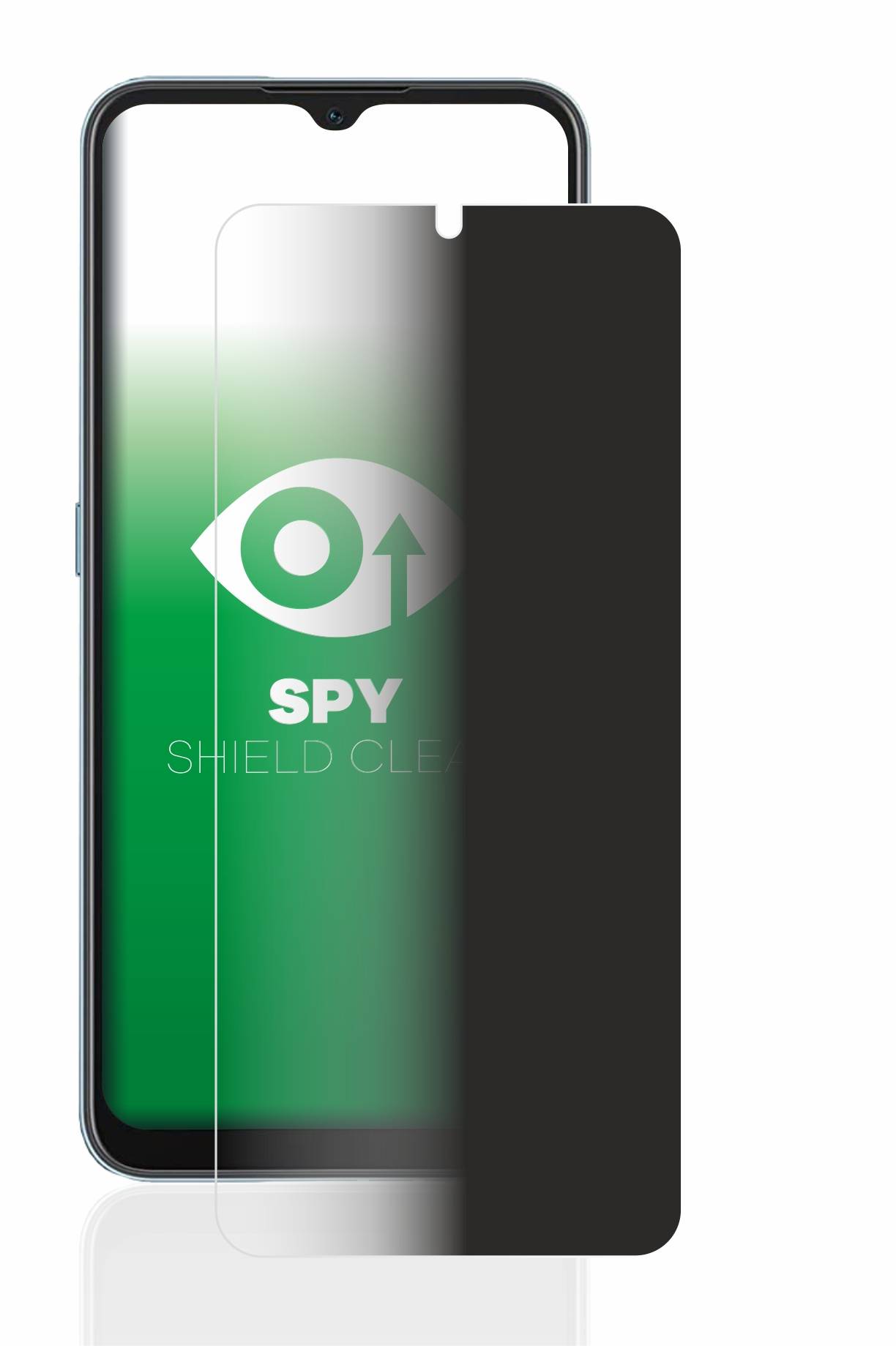 upscreen Blickschutzfolie für Blackview A85 Anti-Spy Privacy Blaulichtschutz Sichtschutzfolie