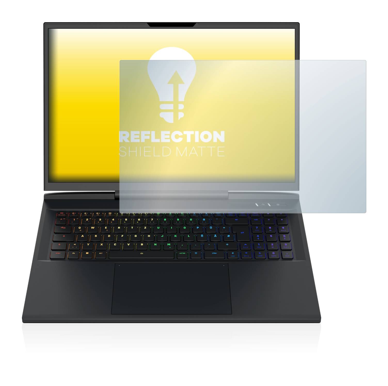 upscreen Reflection Shield Matte Premium Displayschutzfolie für Schenker XMG NEO 17