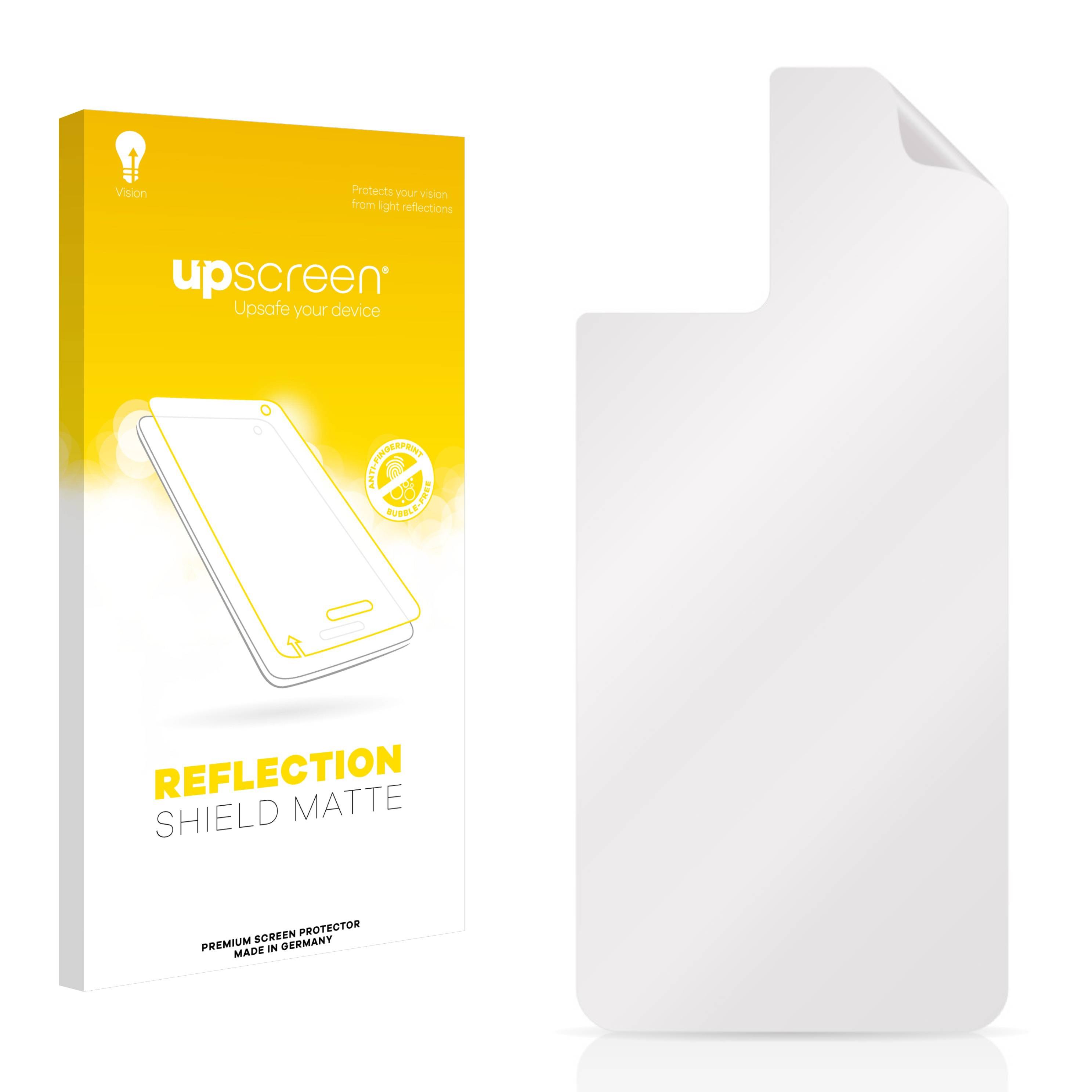 upscreen Schutzfolie für Motorola Moto G13 (Rückseite) Folie Matt Entspiegelt Anti-Reflex