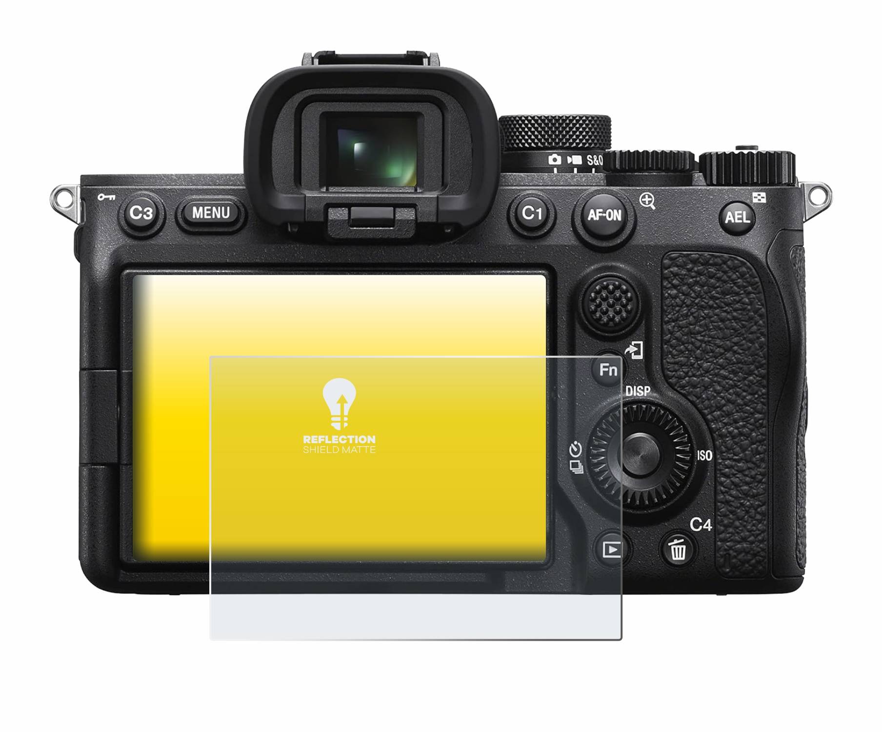 upscreen Schutzfolie für Sony Alpha 7 IV Folie Matt Entspiegelt Anti-Reflex