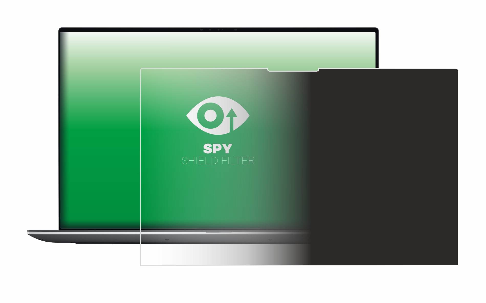 upscreen Spy Shield Filter Premium Blickschutzfilter für Dell Mobile Precision
