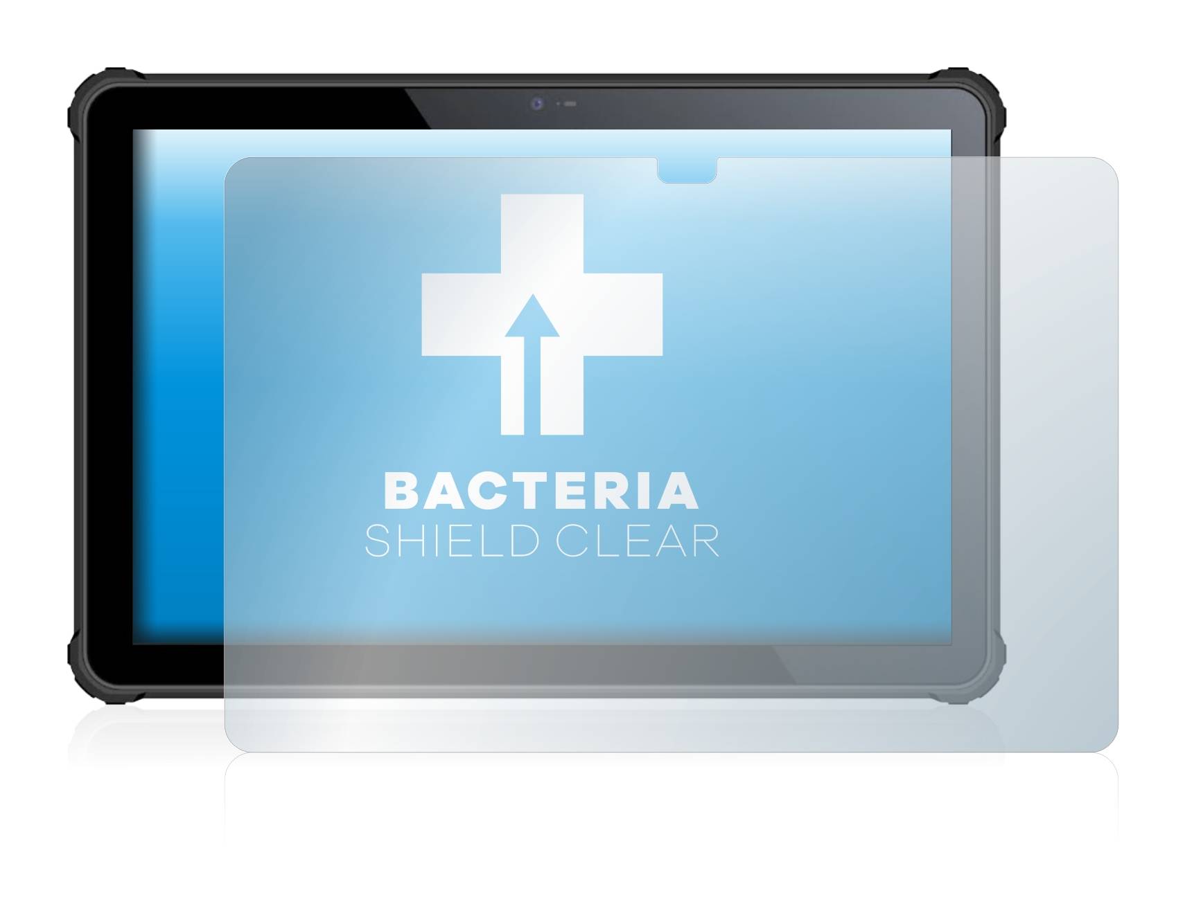 upscreen Bacteria Shield Clear Premium Antibakterielle Displayschutzfolie für Oukitel