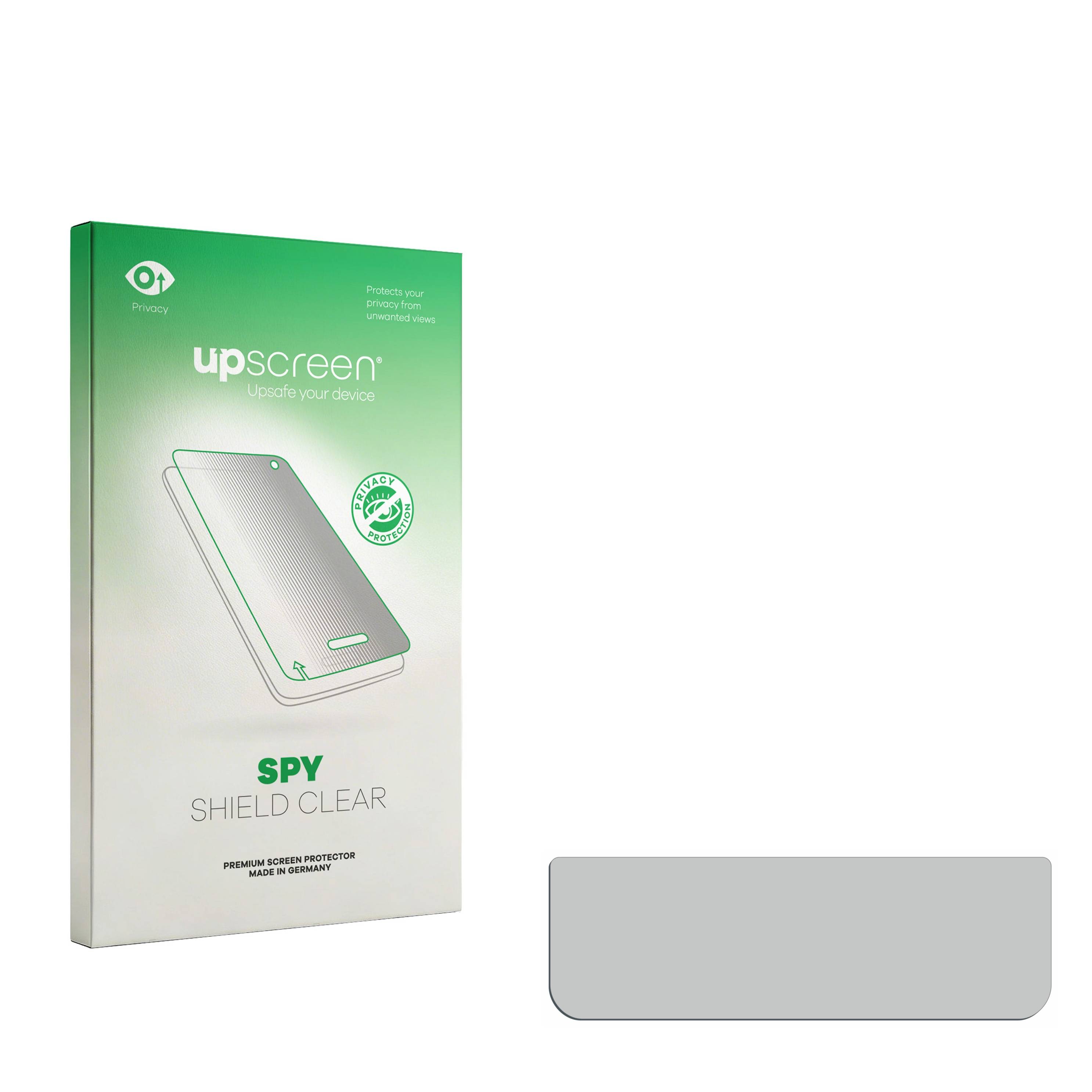 upscreen Spy Shield Clear Premium Blickschutzfolie für DeLonghi Eletta