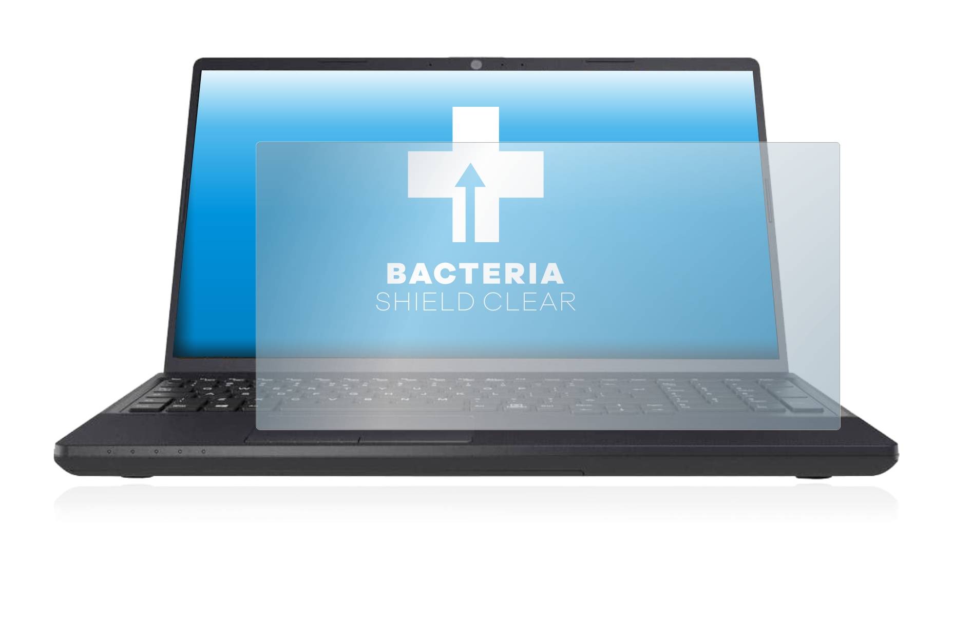 upscreen Bacteria Shield Clear Premium Antibakterielle Displayschutzfolie für Fujitsu