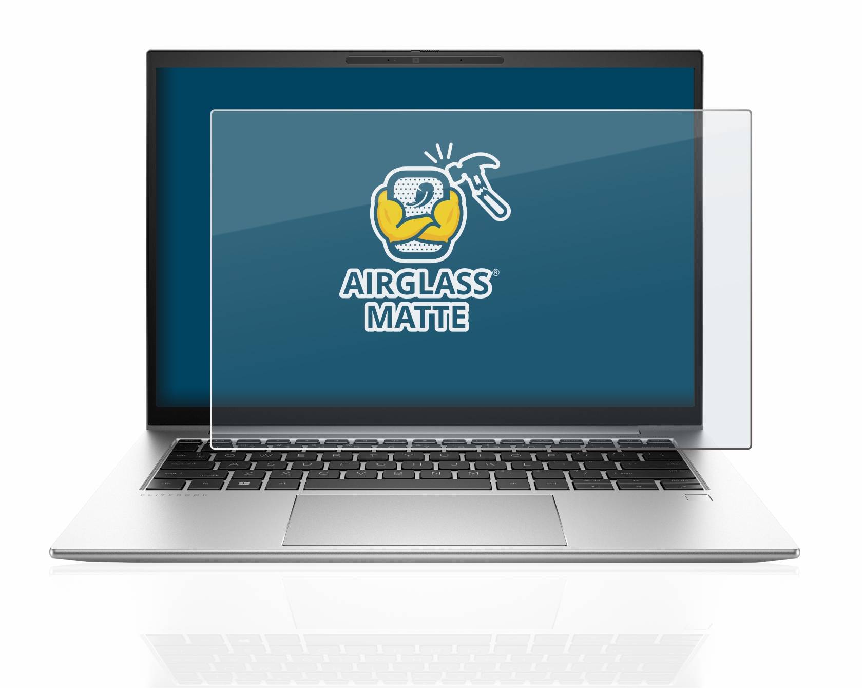 BROTECT AirGlass Matte Schutzglas Folie für HP EliteBook 845
