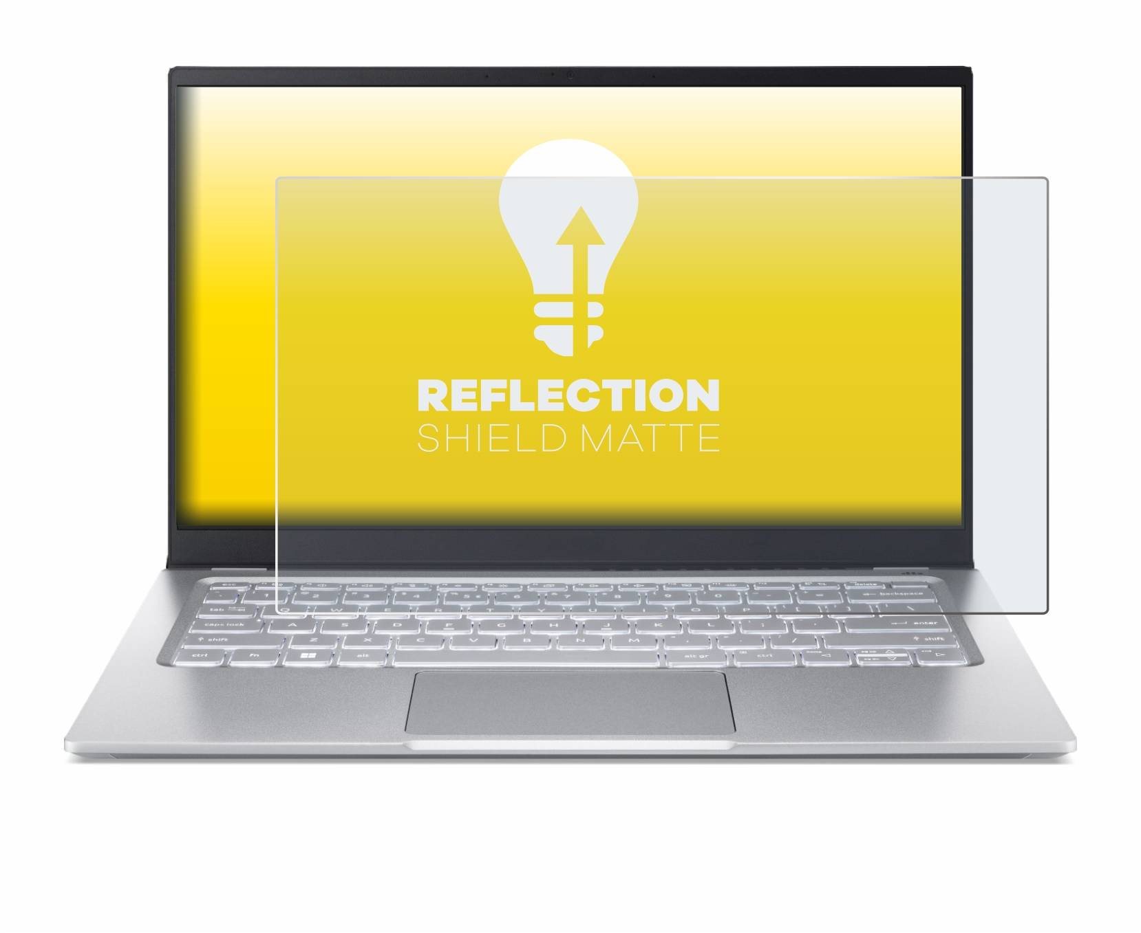 upscreen Reflection Shield Matte Premium Displayschutzfolie für Acer Swift 3