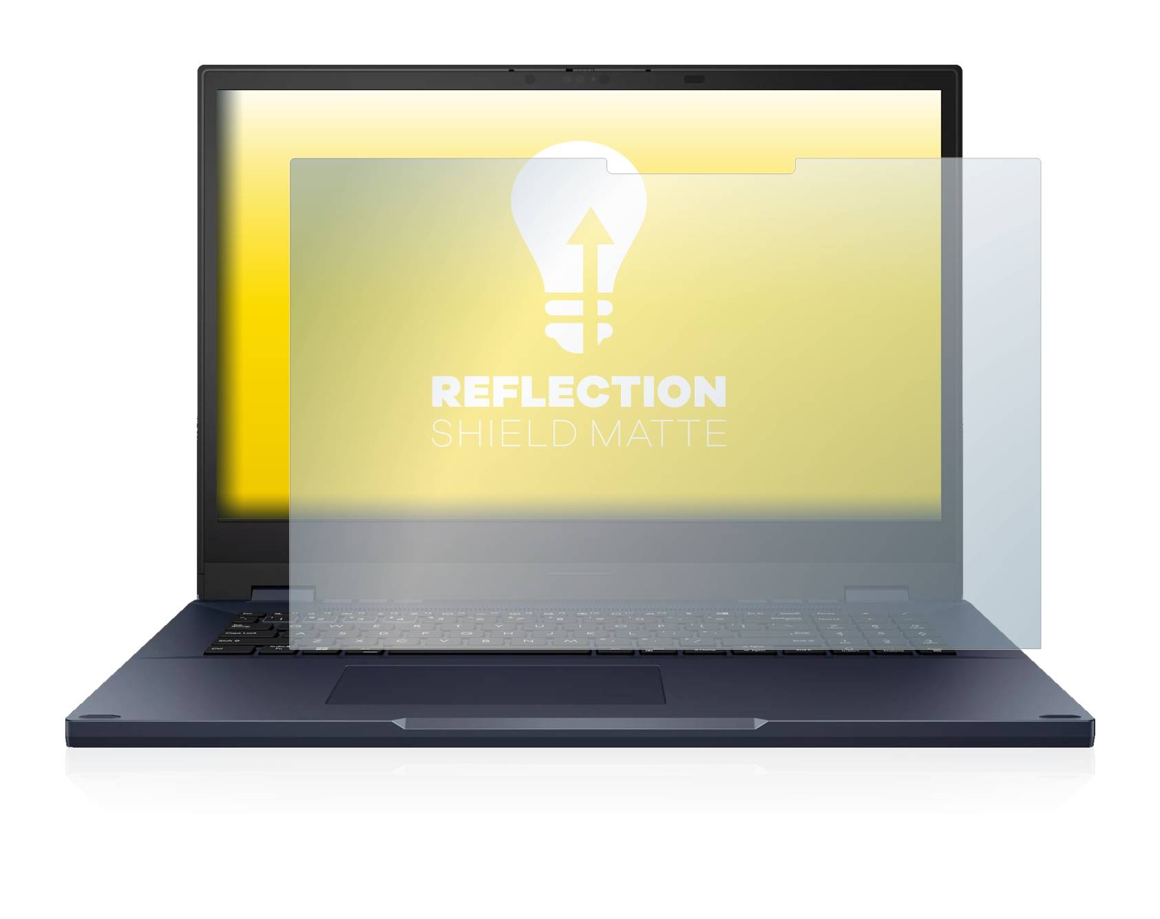 upscreen Reflection Shield Matte Premium Displayschutzfolie für Asus ExpertBook B6 Flip (12.