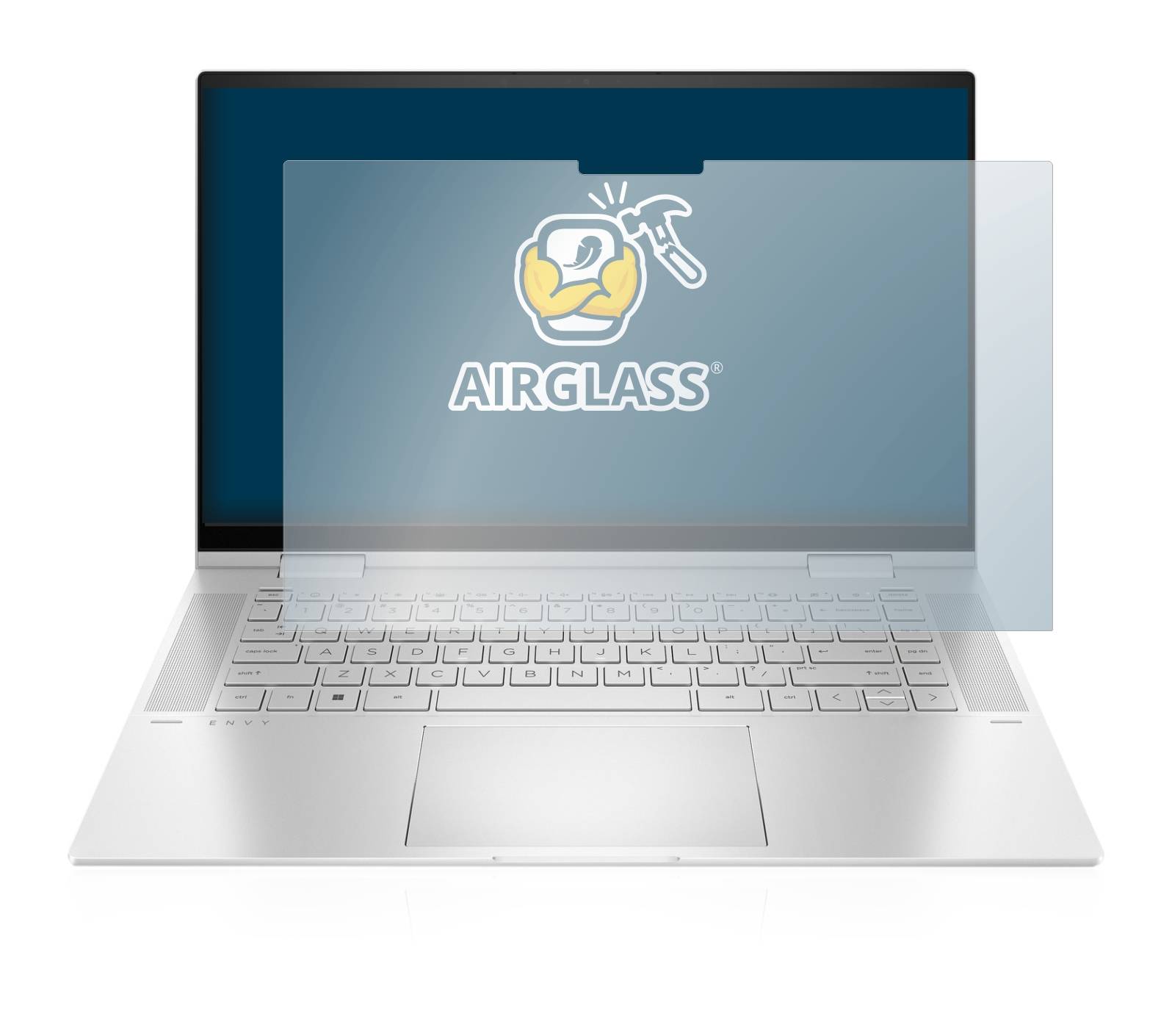 BROTECT AirGlass Schutzglas Folie für HP Envy x360
