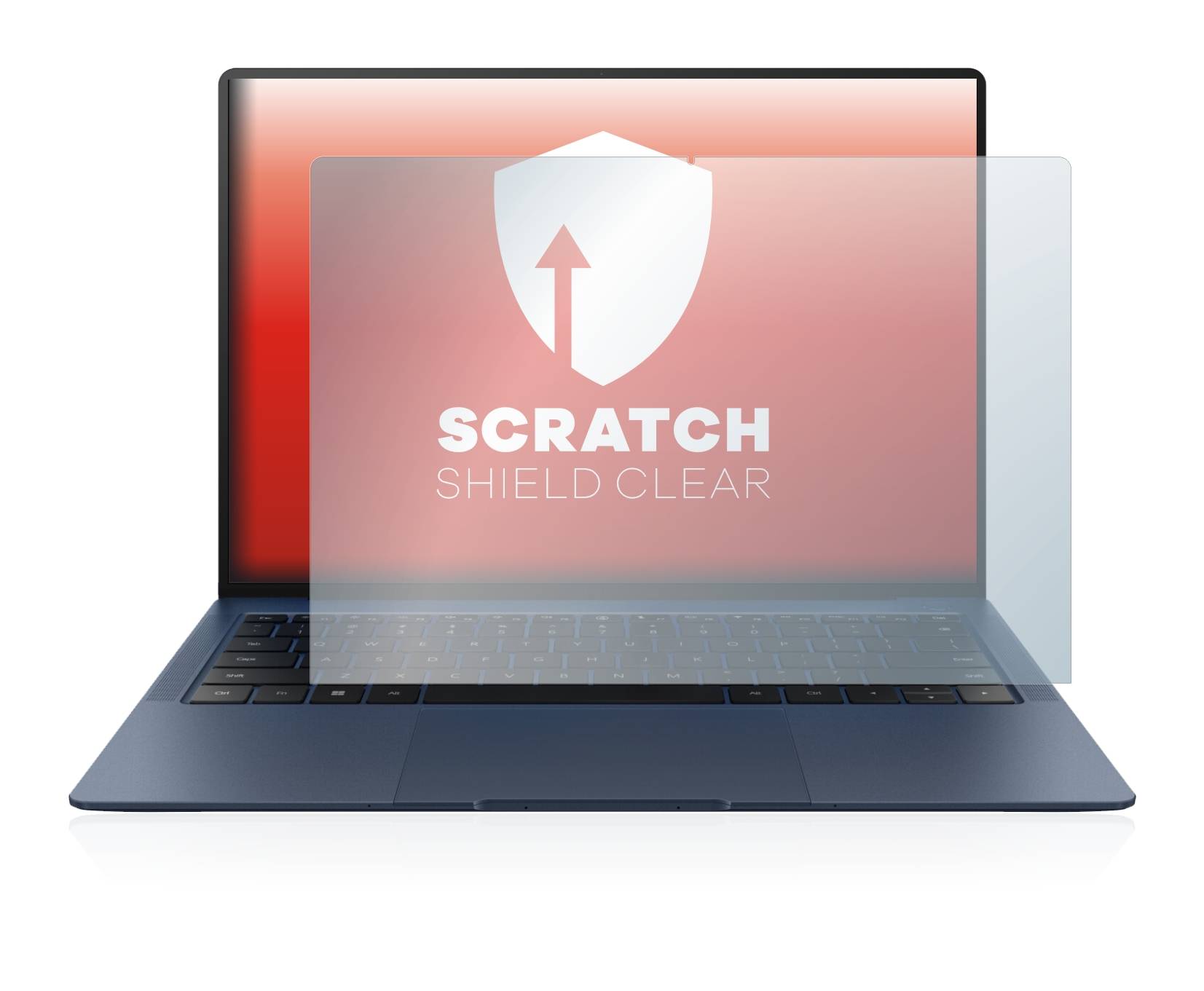 upscreen Scratch Shield Clear Premium Displayschutzfolie für Huawei MateBook X Pro