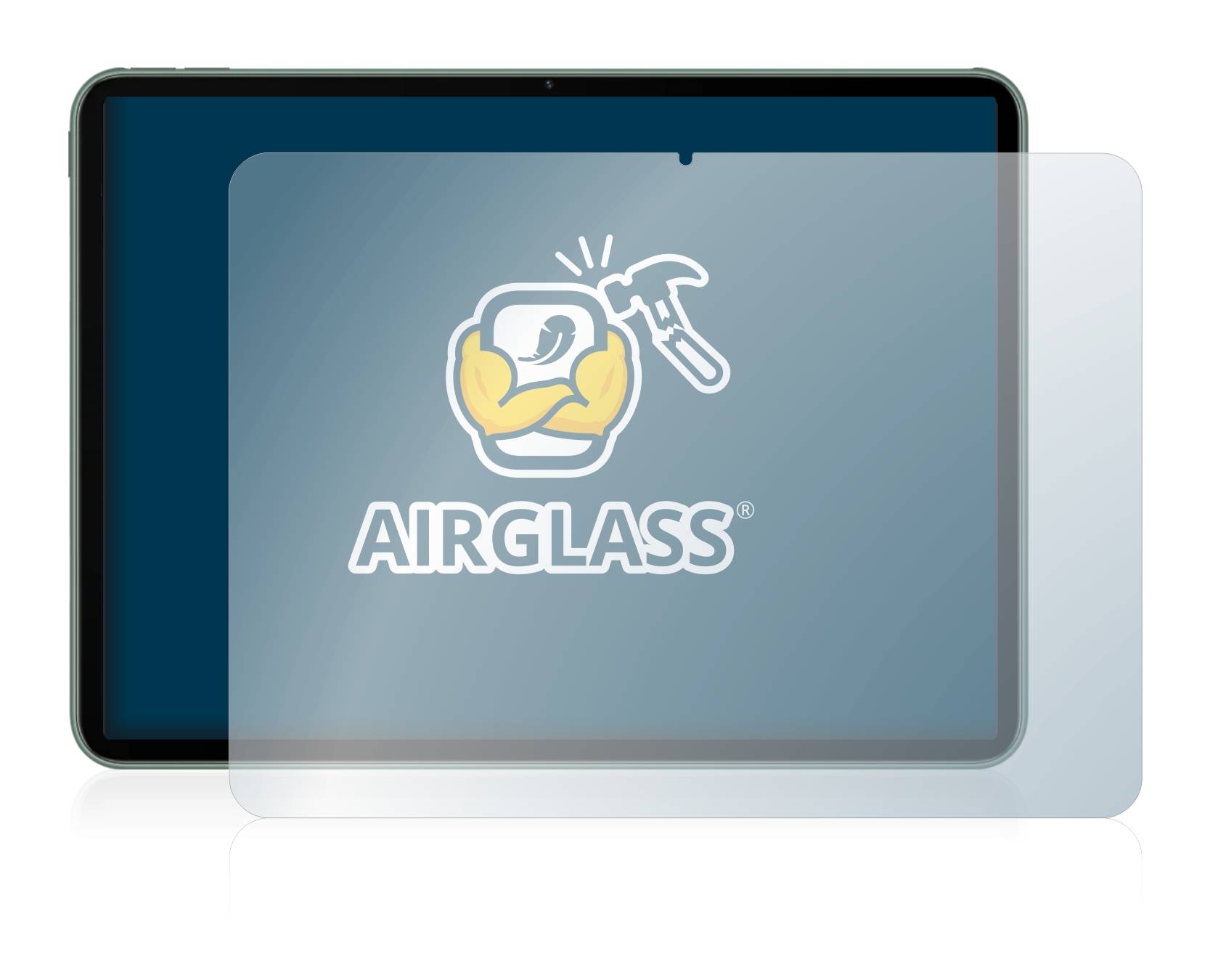 BROTECT AirGlass Flexible Schutz Glas Folie für OnePlus Pad Klar Transparent