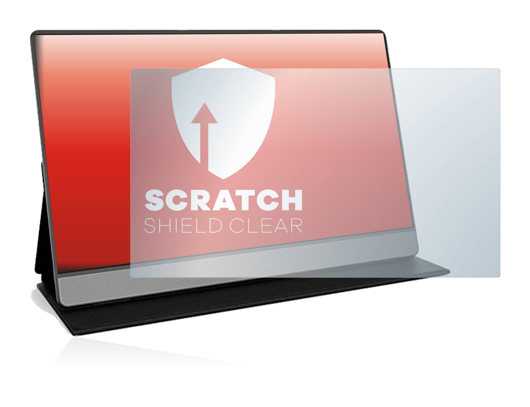 upscreen Scratch Shield Clear Premium Displayschutzfolie für Koorui 15B1 Tragbarer Monitor