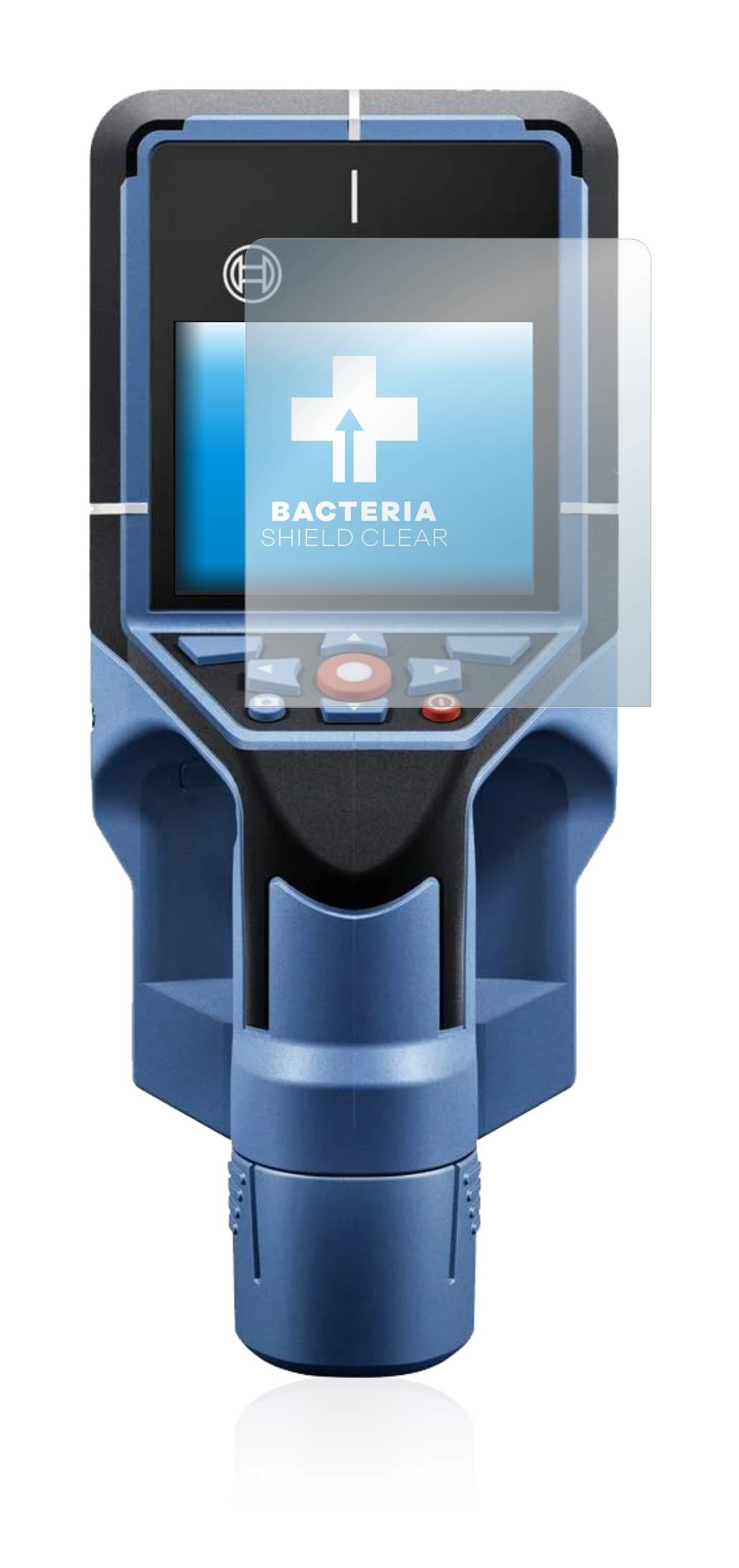 upscreen Bacteria Shield Clear Premium Antibakterielle Displayschutzfolie für Bosch D-tect