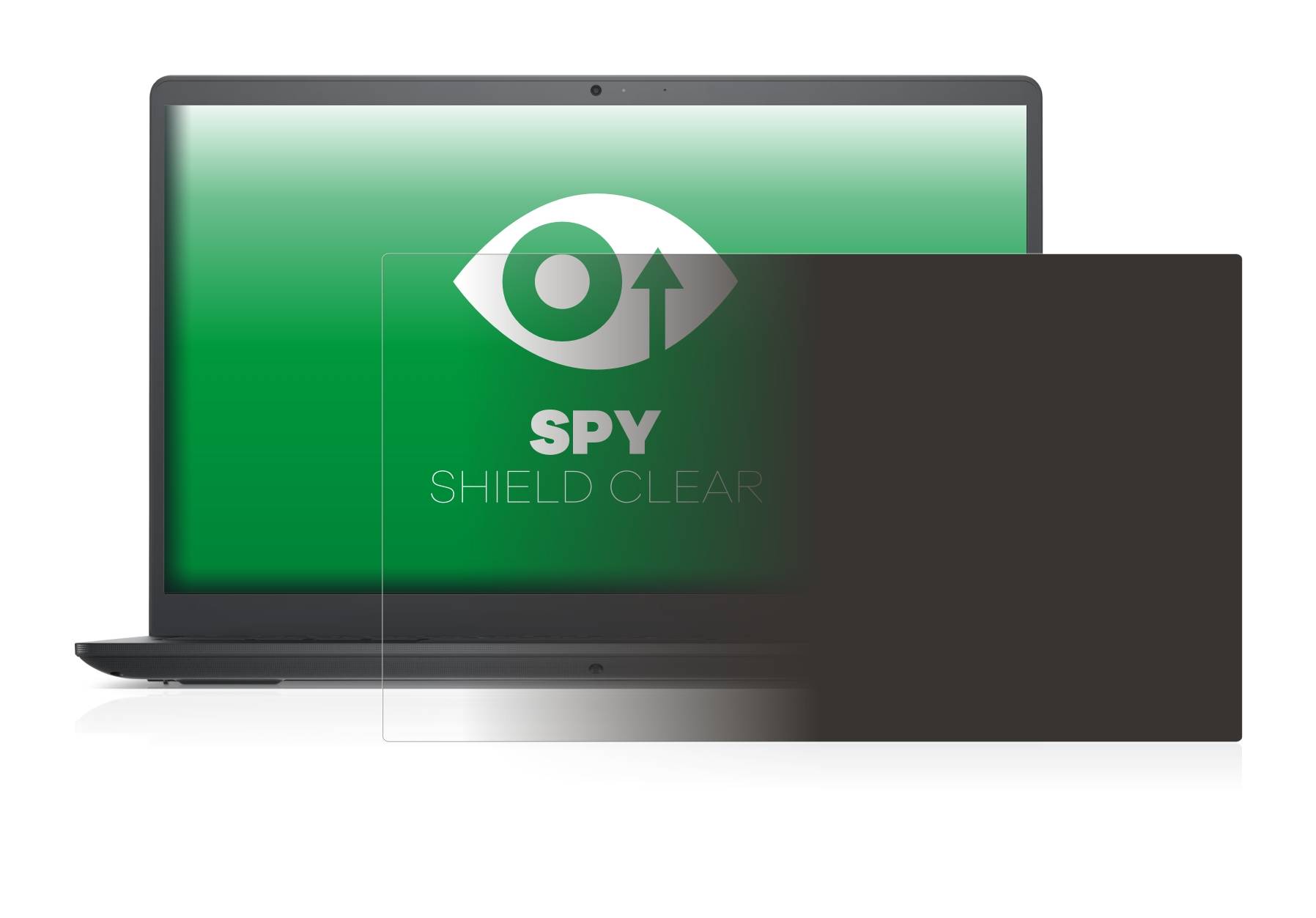 upscreen Spy Shield Clear Premium Blickschutzfolie für Dell Vostro