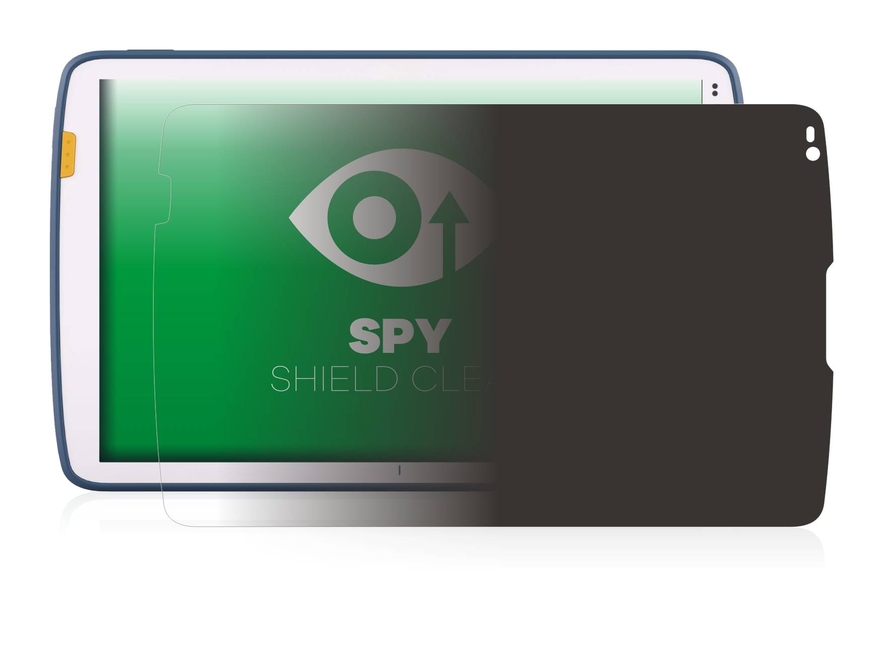 upscreen Spy Shield Clear Premium Blickschutzfolie für Zebra ET 40/45