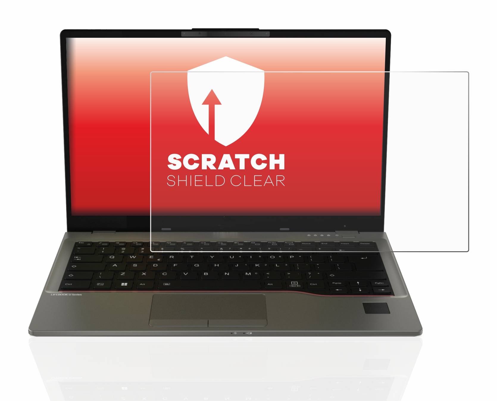upscreen Scratch Shield Clear Premium Displayschutzfolie für Fujitsu Lifebook
