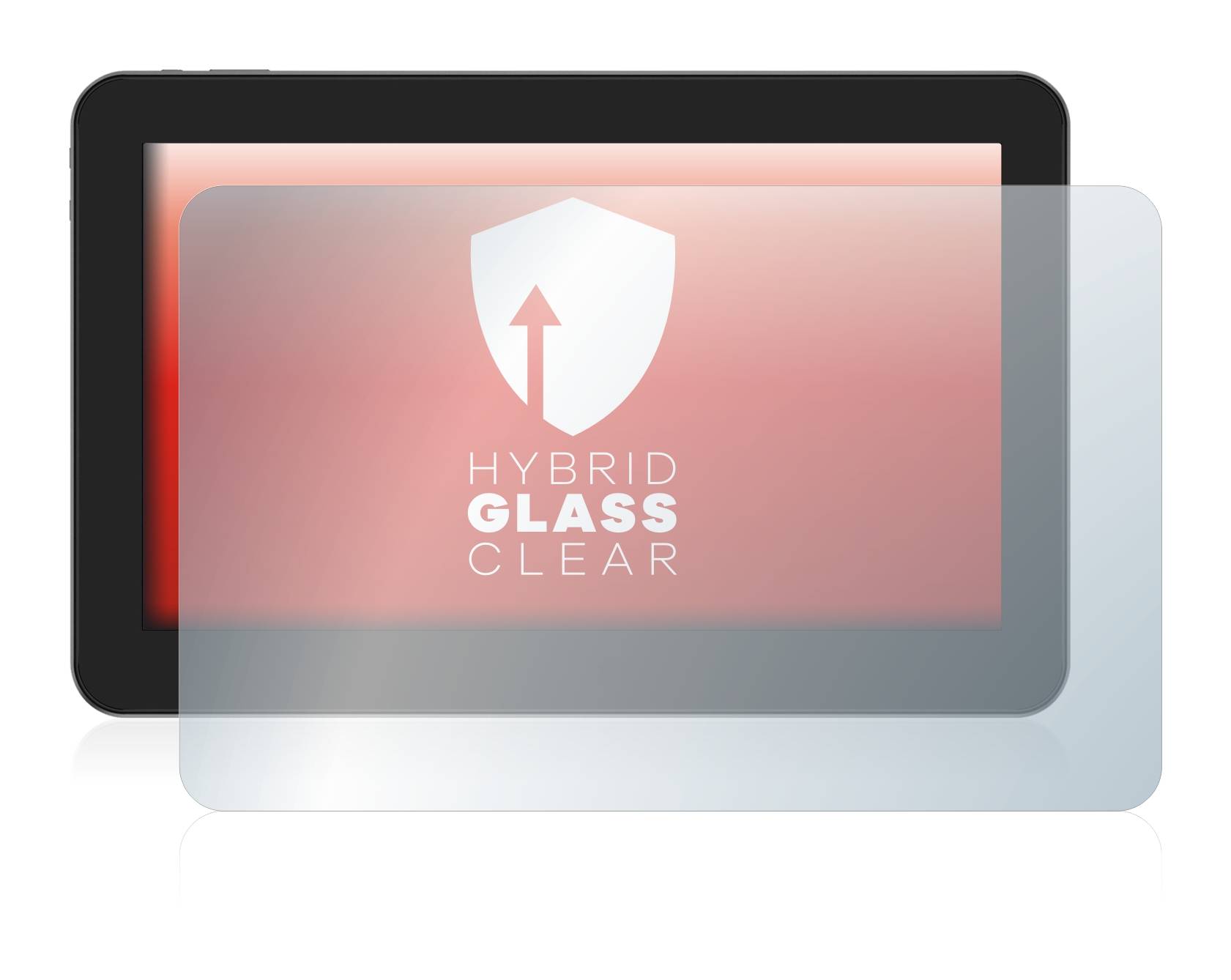 upscreen Hybrid Glass Clear Premium Schutzglas Folie für XP-Pen Artist Pro