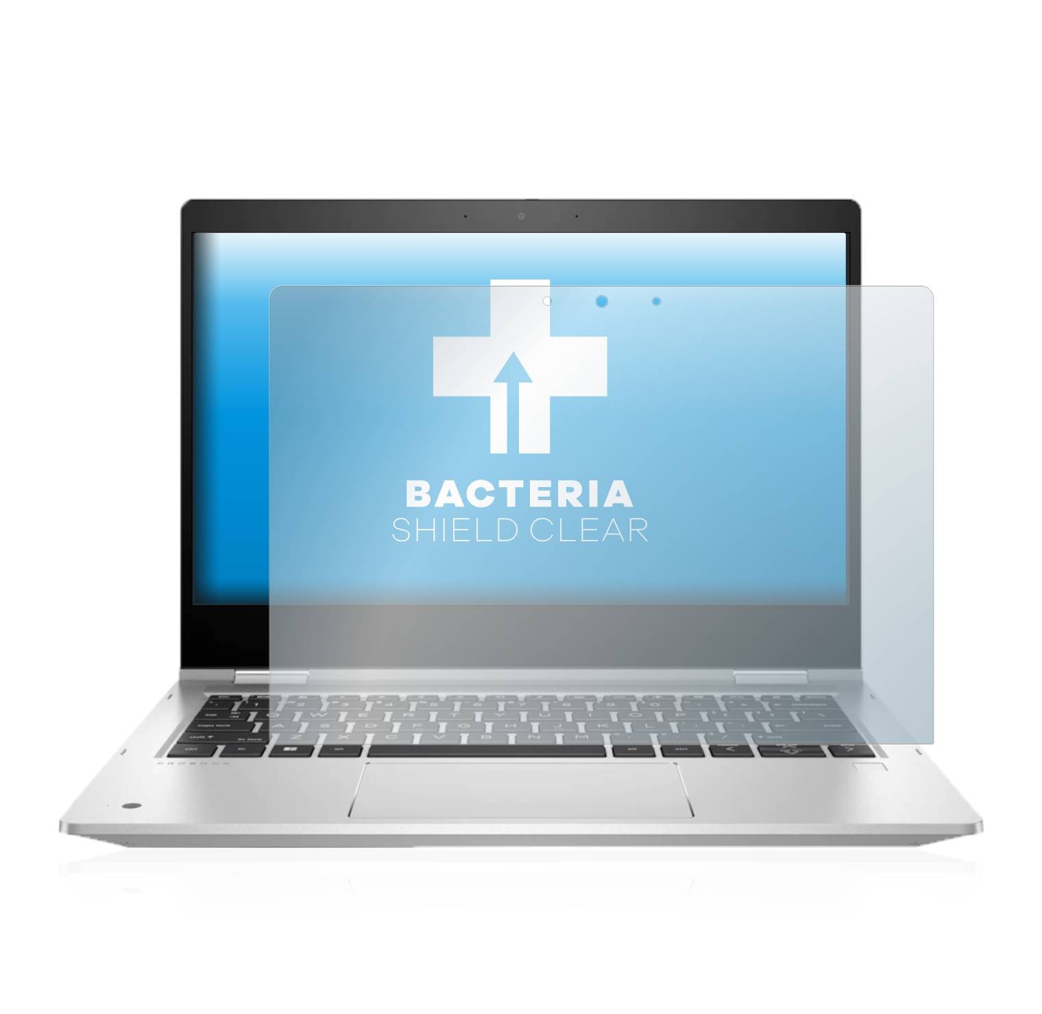 upscreen Bacteria Shield Clear Premium Antibakterielle Displayschutzfolie für HP ProBook