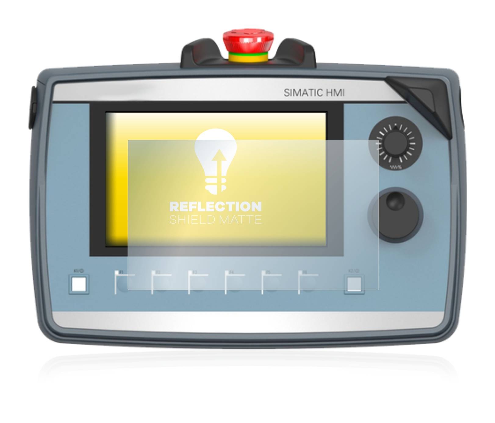upscreen Reflection Shield Matte Premium Displayschutzfolie für Siemens Simatic HMI
