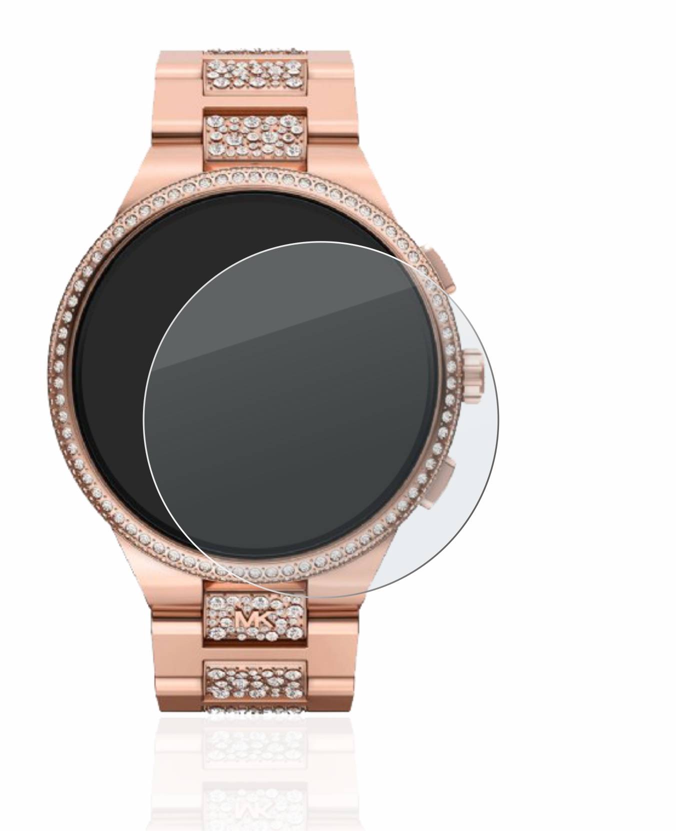BROTECT AirGlass Matte Schutzglas Folie für Michael Kors Camille Gen 6