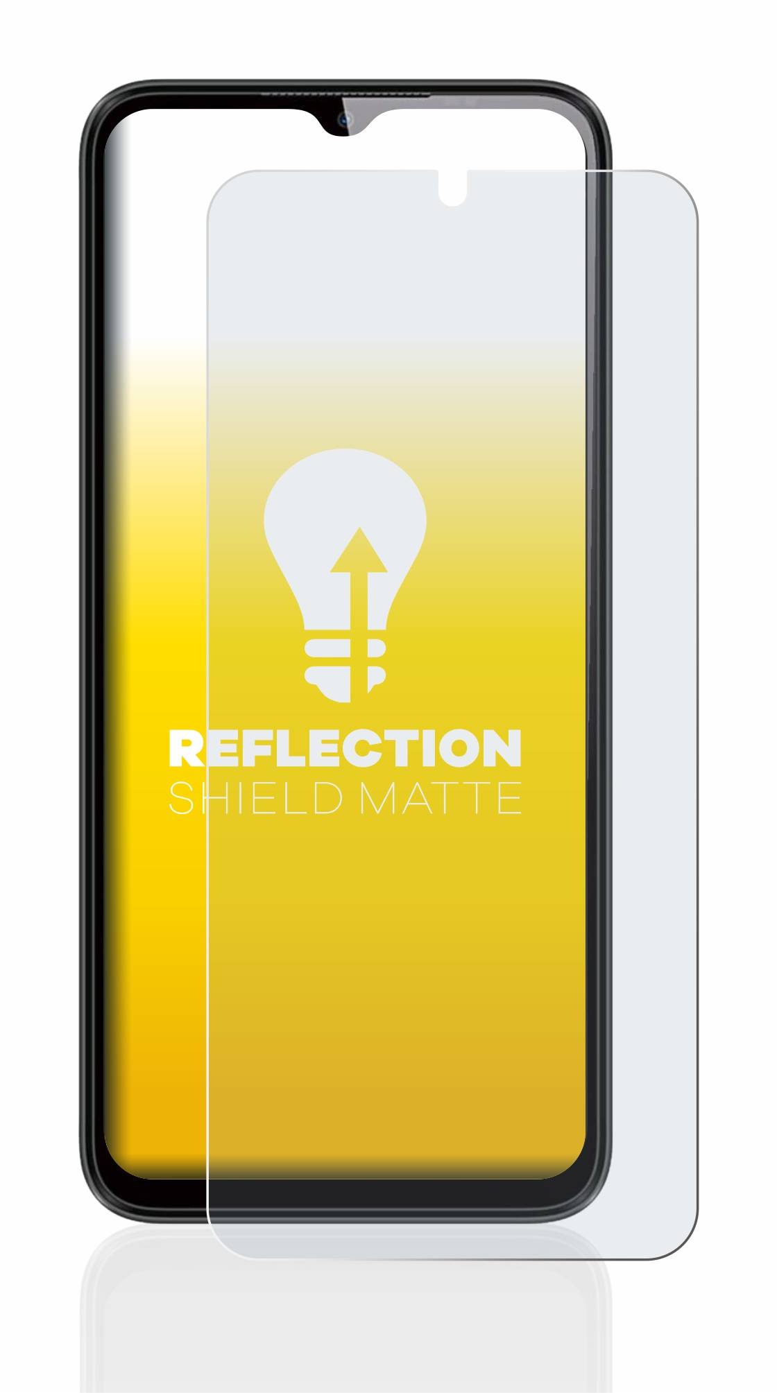 upscreen Schutzfolie für Oukitel C31 Pro Folie Matt Entspiegelt Anti-Reflex