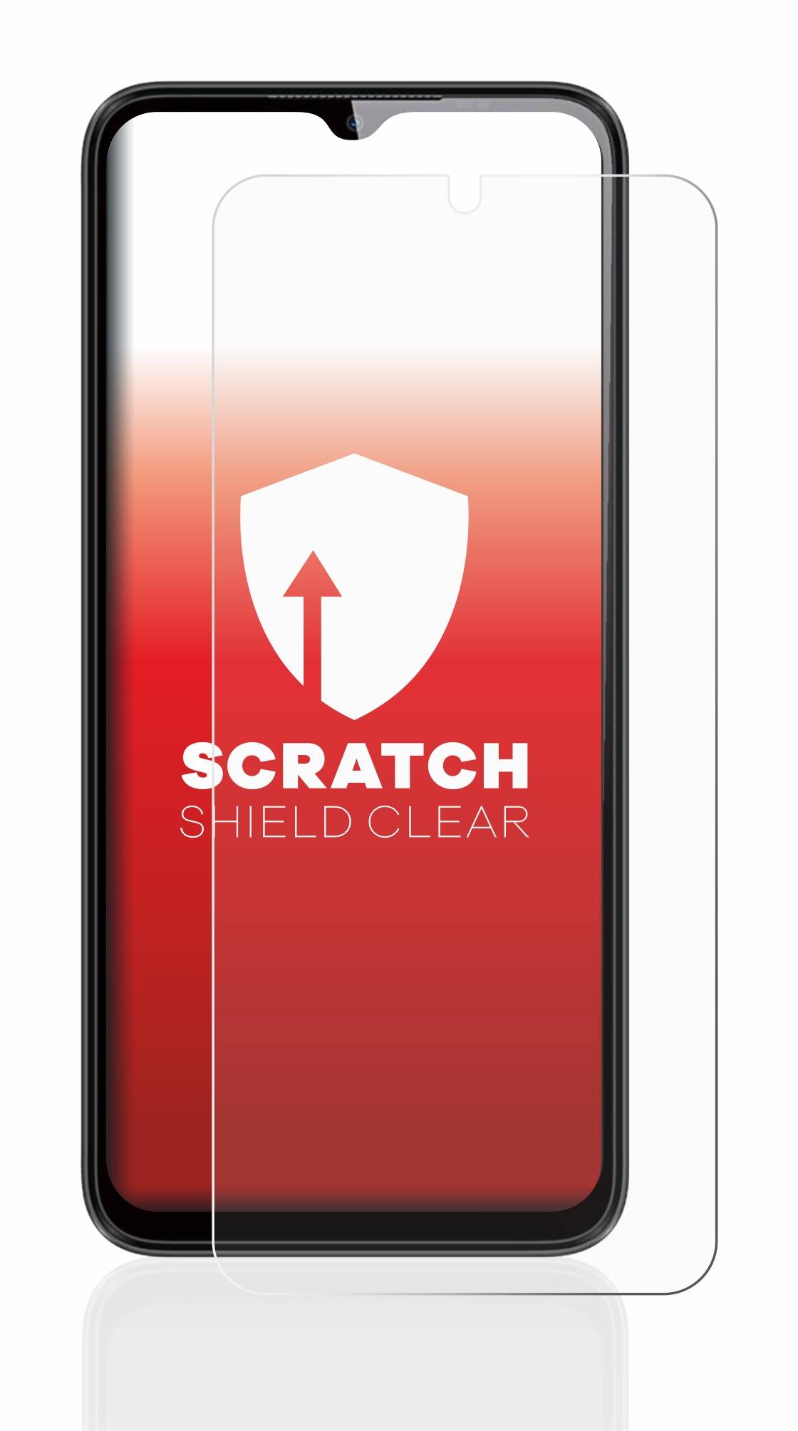 upscreen Schutzfolie für Oukitel C31 Pro Kratzschutz Anti-Fingerprint Klar