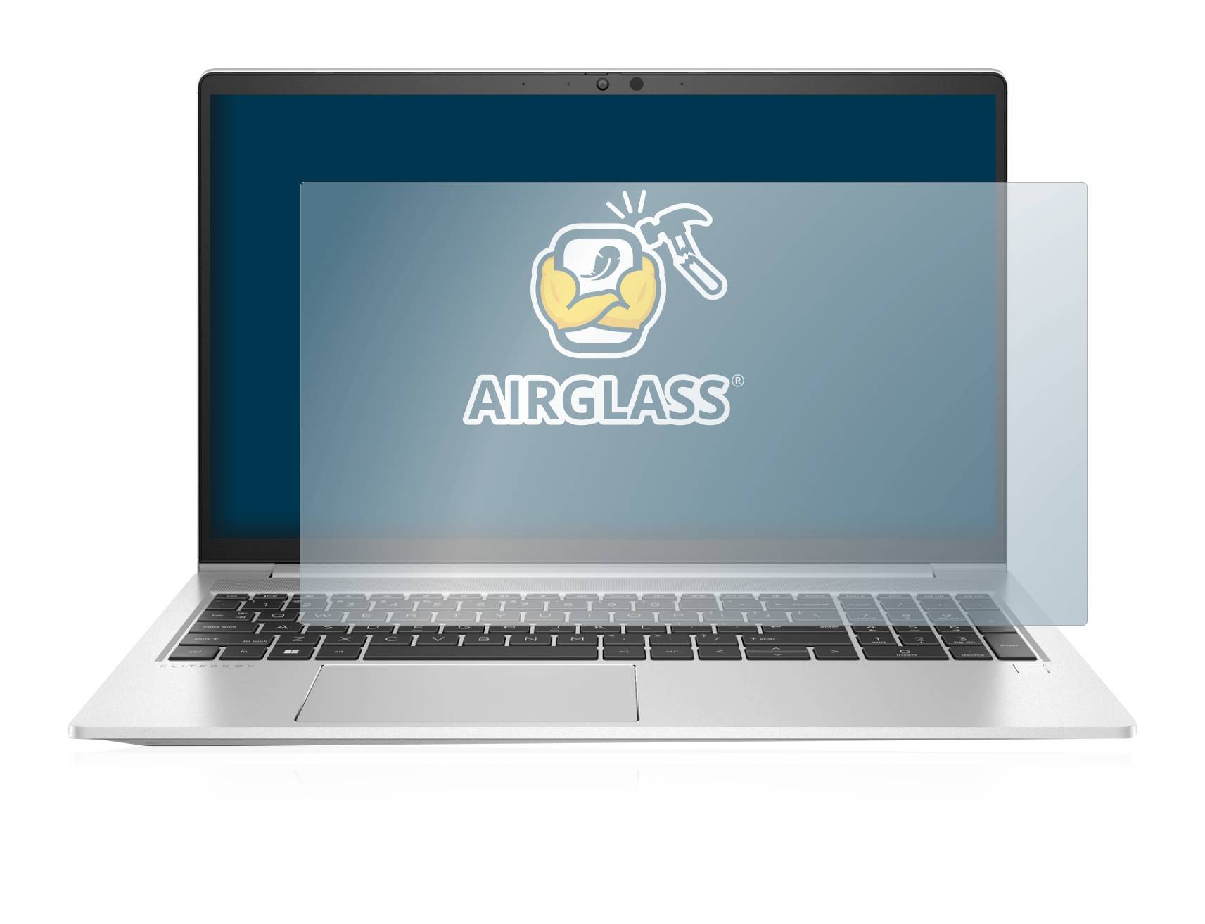 BROTECT AirGlass Schutzglas Folie für HP EliteBook 655