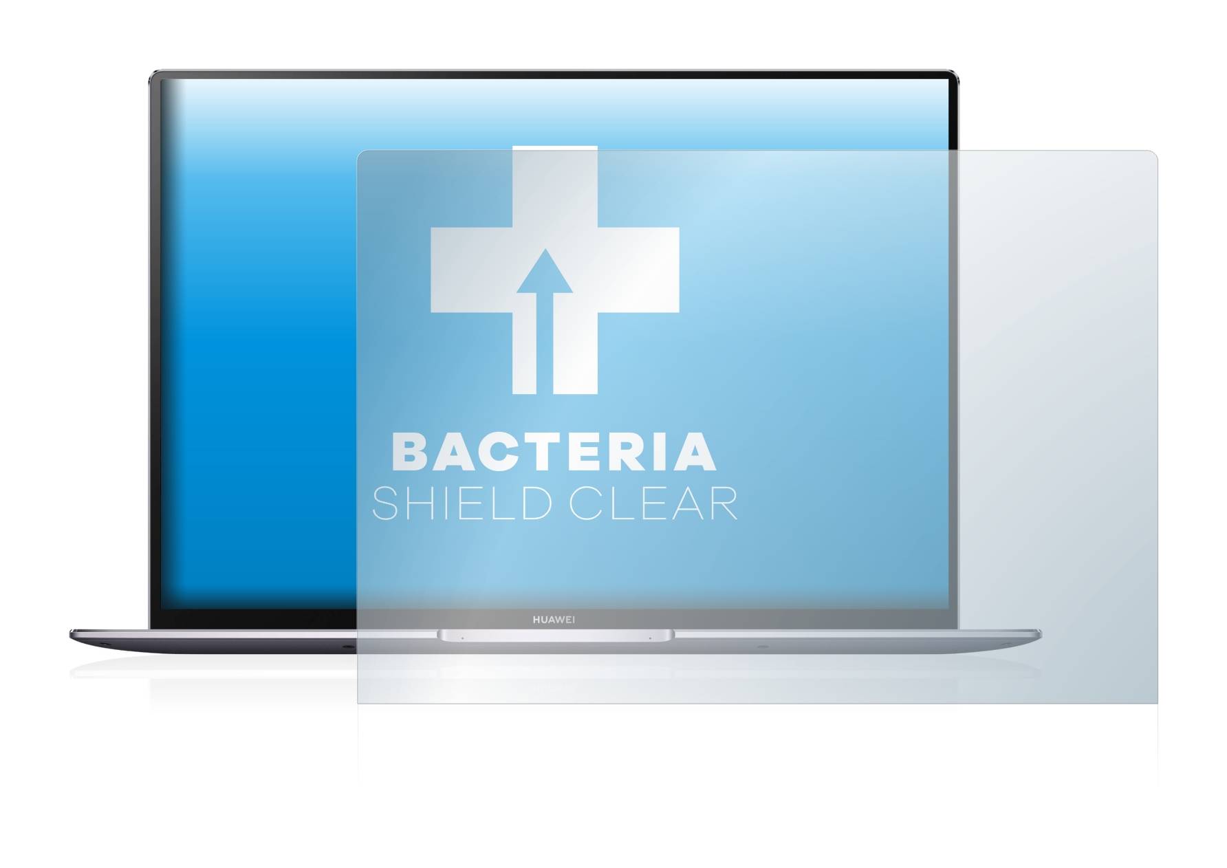 upscreen Bacteria Shield Clear Premium Antibakterielle Displayschutzfolie für Huawei