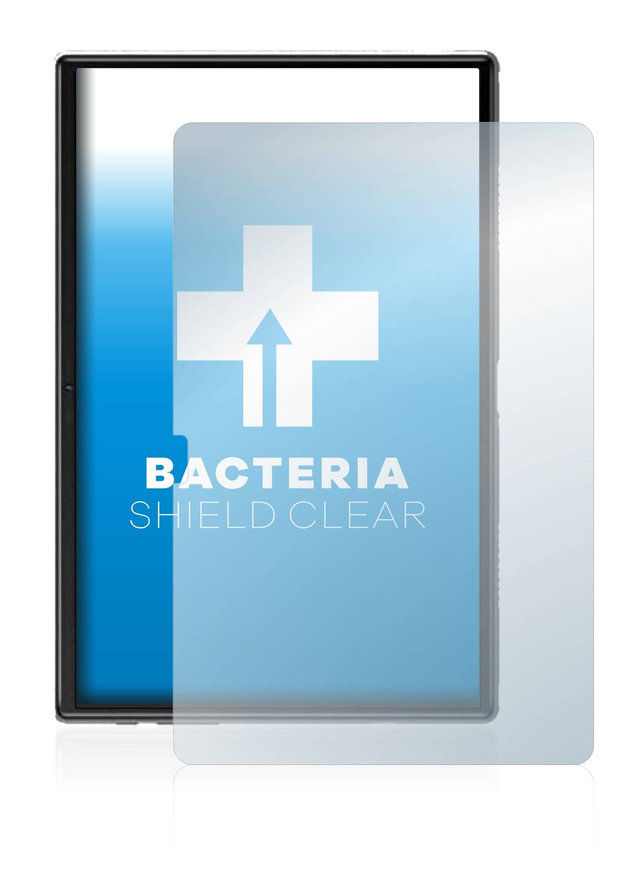 upscreen Bacteria Shield Clear Premium Antibakterielle Displayschutzfolie für Yestel T10 10