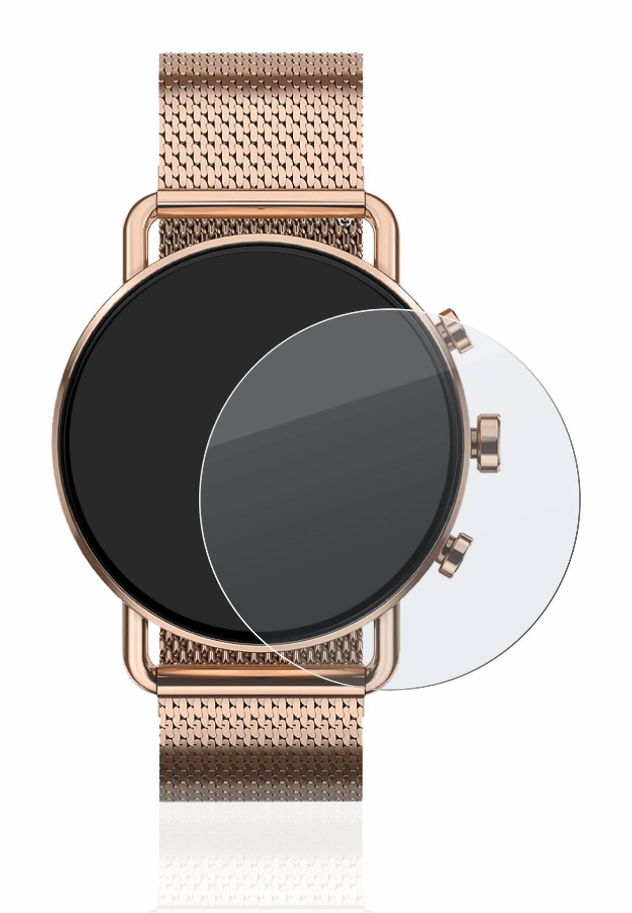 upscreen Hybrid Glass Matte Premium Schutzglas Folie für Skagen Falster Gen 6 (41