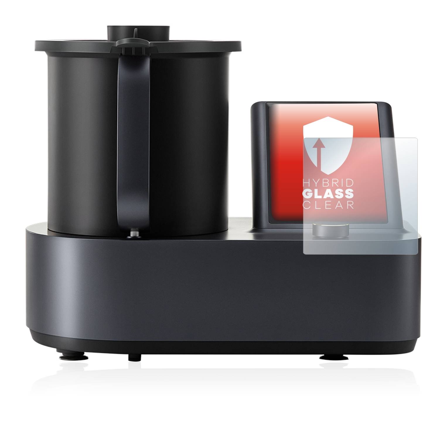 upscreen Hybrid Glass Clear Premium Schutzglas Folie für Xiaomi Mi Smart Cooking