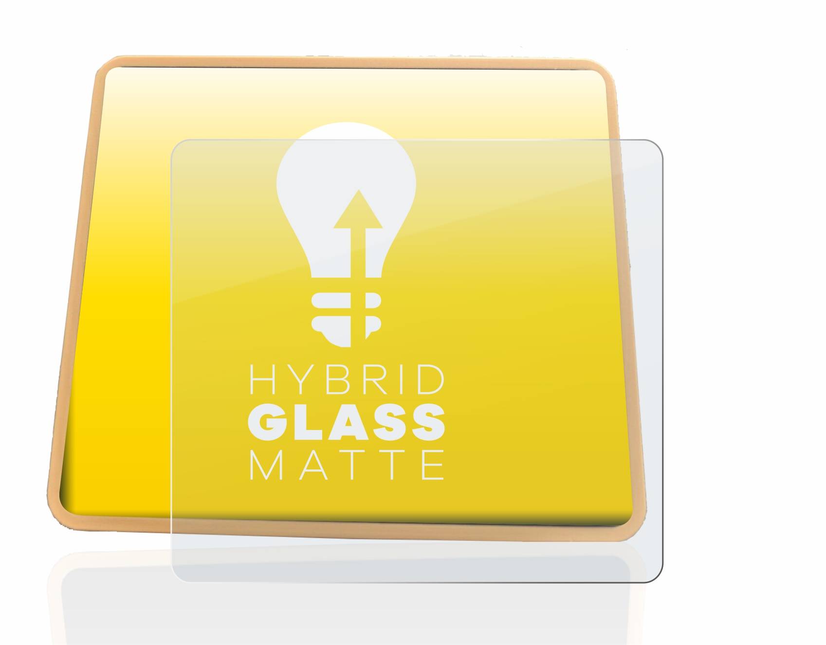 upscreen Hybrid Glass Matte Premium Schutzglas Folie für Junsi iCharger