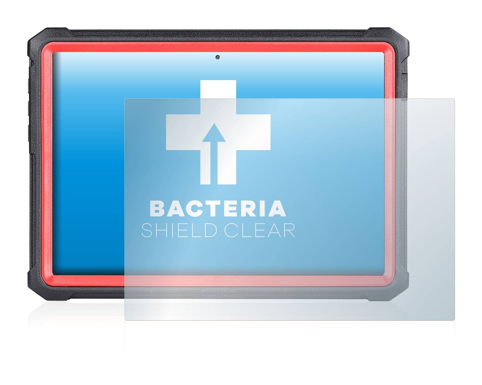upscreen Bacteria Shield Clear Premium Antibakterielle Displayschutzfolie für Launch X-431