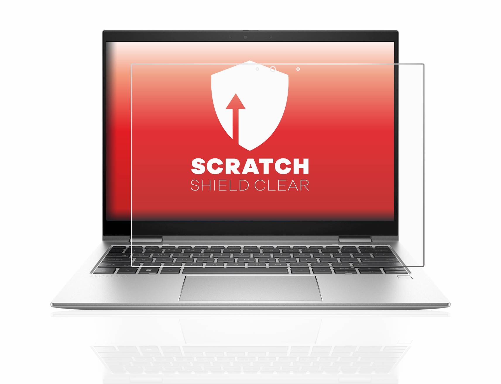 upscreen Scratch Shield Clear Premium Displayschutzfolie für HP EliteBook x360 830