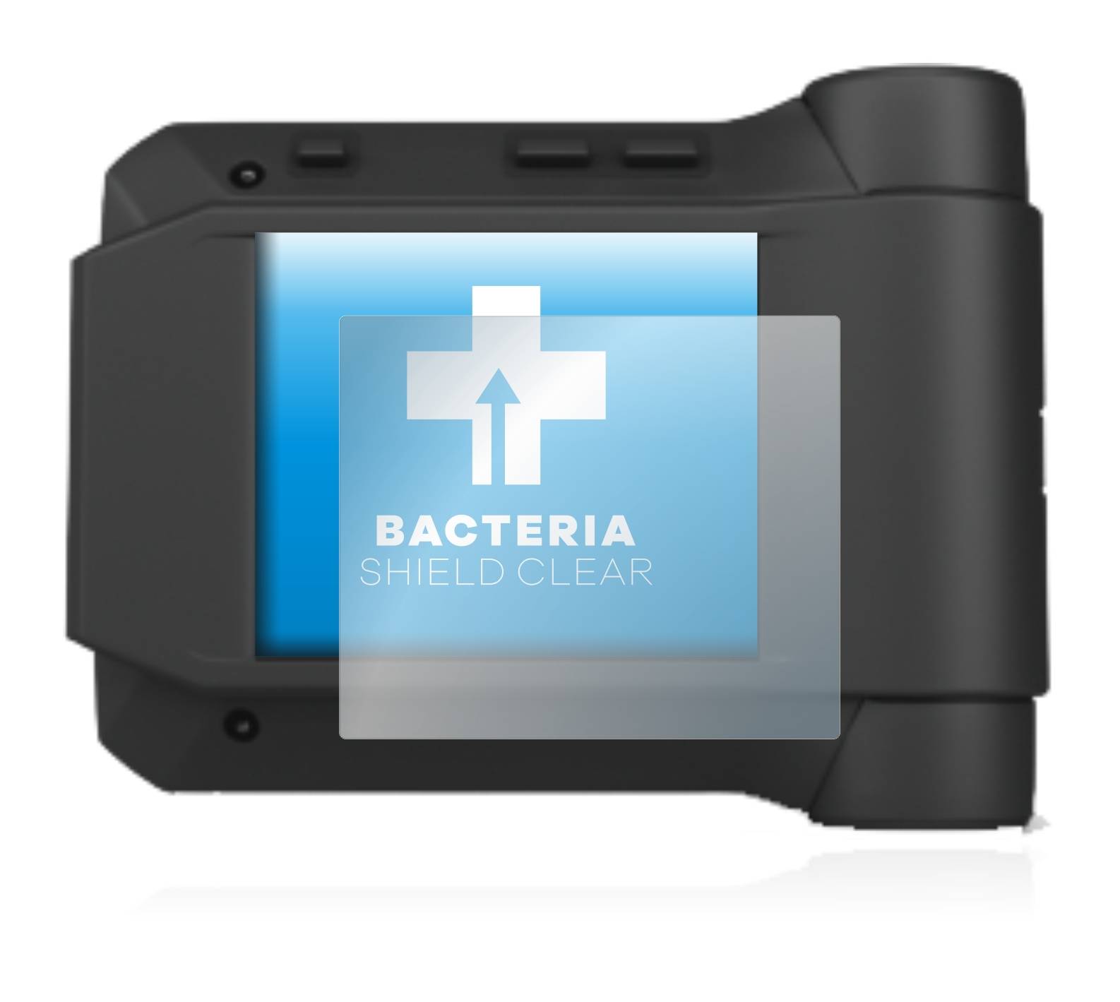 upscreen Bacteria Shield Clear Premium Antibakterielle Displayschutzfolie für Swissphone