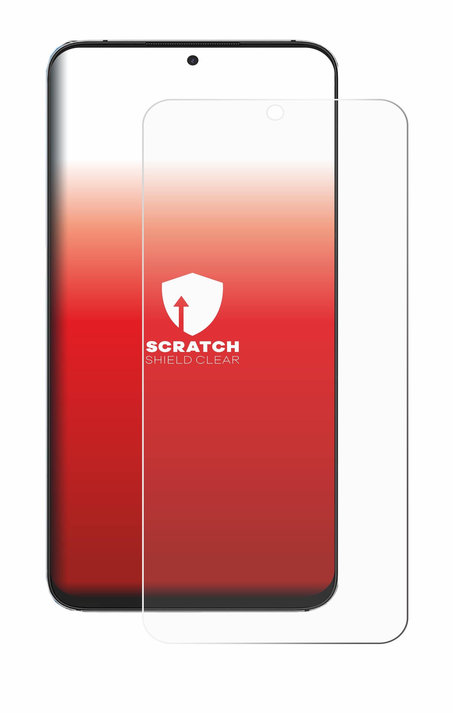 upscreen Schutzfolie für Umidigi A11 Pro max Kratzschutz Anti-Fingerprint Klar