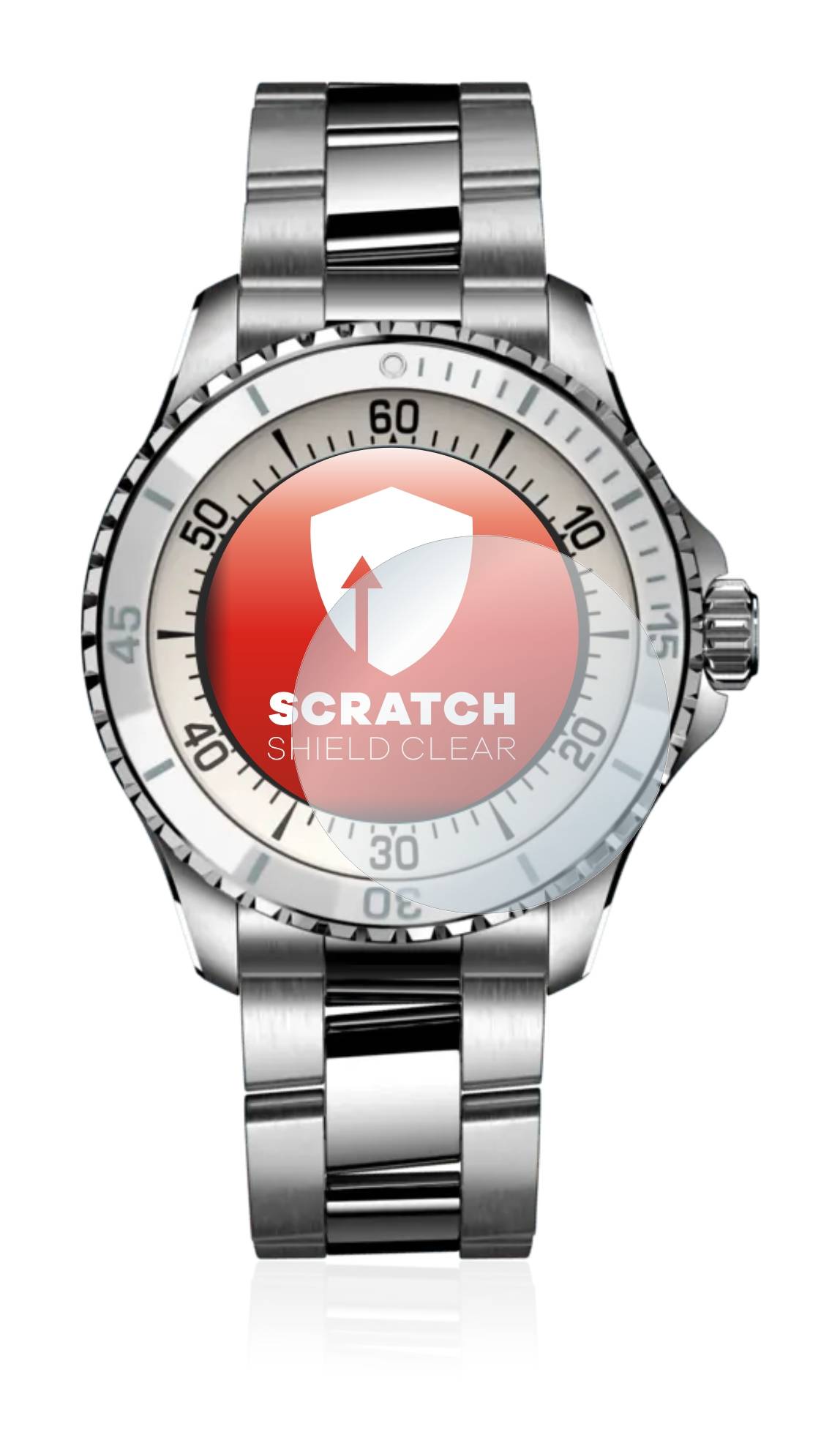upscreen Scratch Shield Clear Premium Displayschutzfolie für Breitling Superocean Automatic