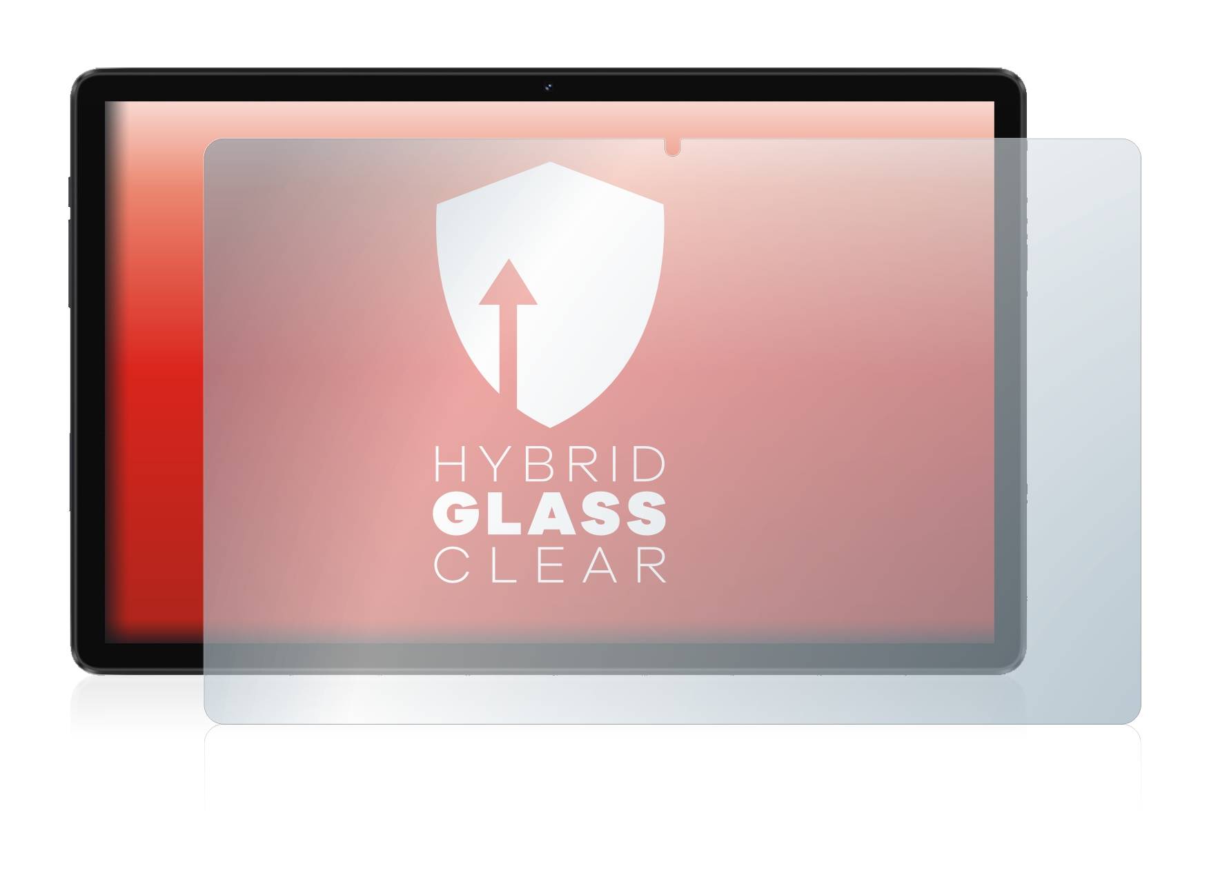 upscreen Hybrid Glass Clear Premium Schutzglas Folie für Alldocube iPlay