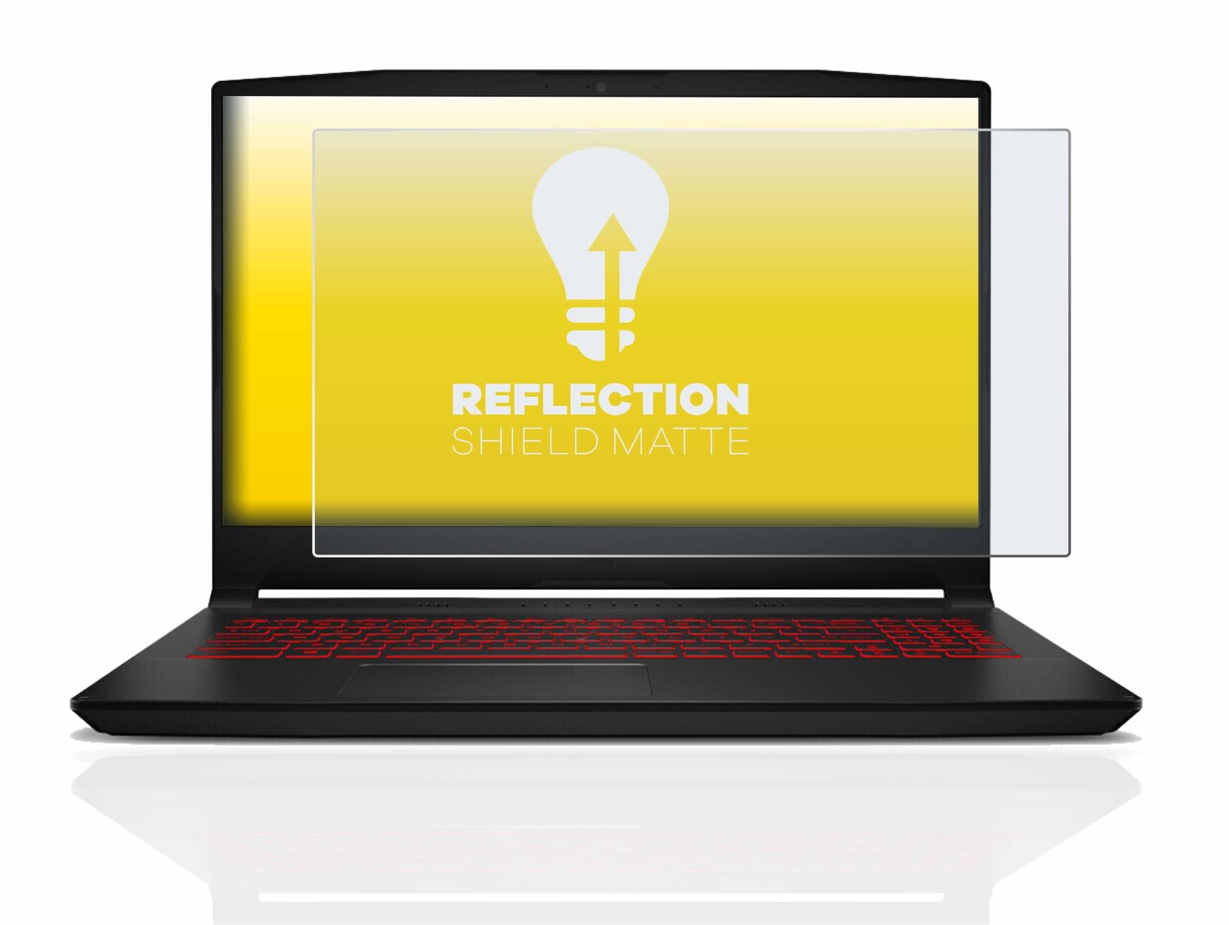 upscreen Reflection Shield Matte Premium Displayschutzfolie für MSI Katana GF66