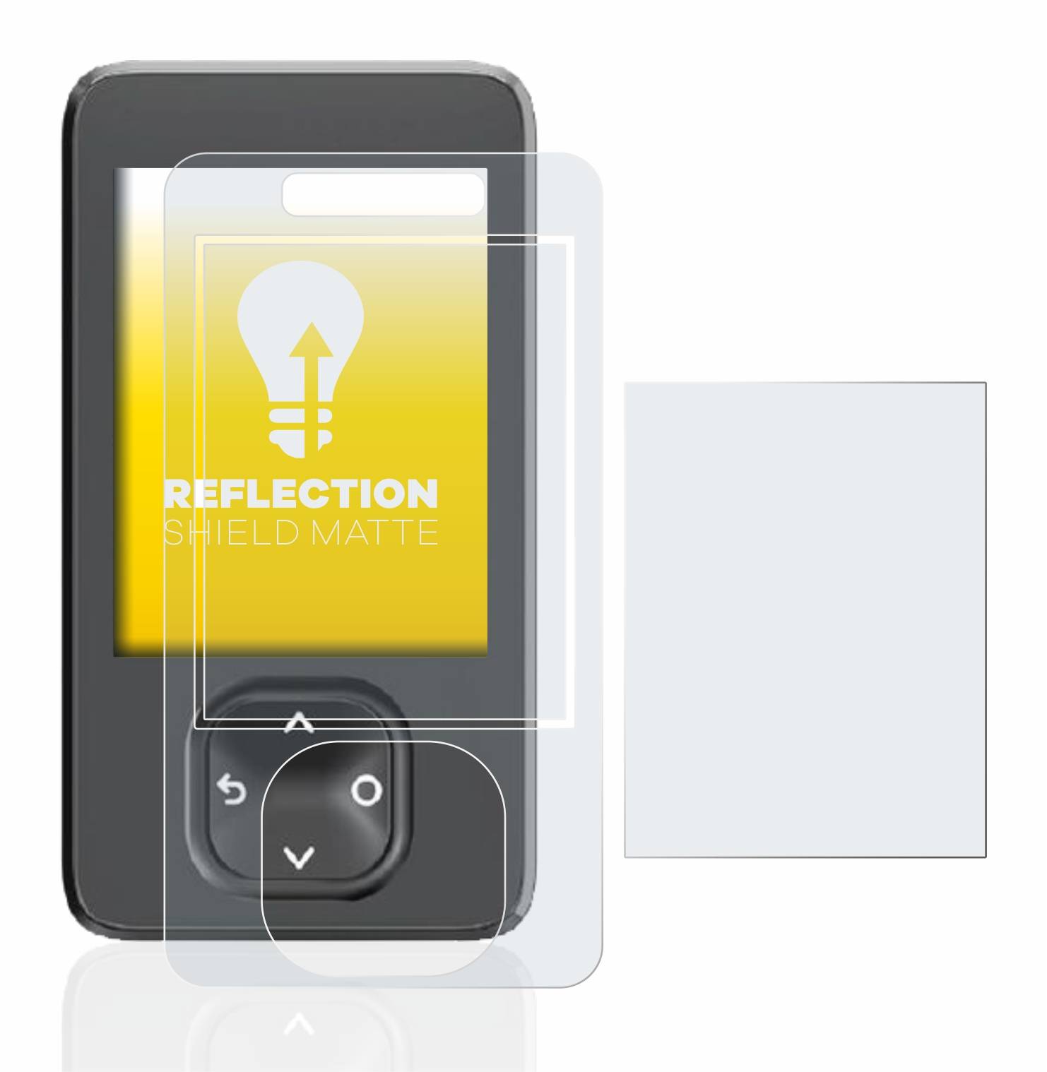 upscreen Reflection Shield Matte Premium Displayschutzfolie für Dexcom G7