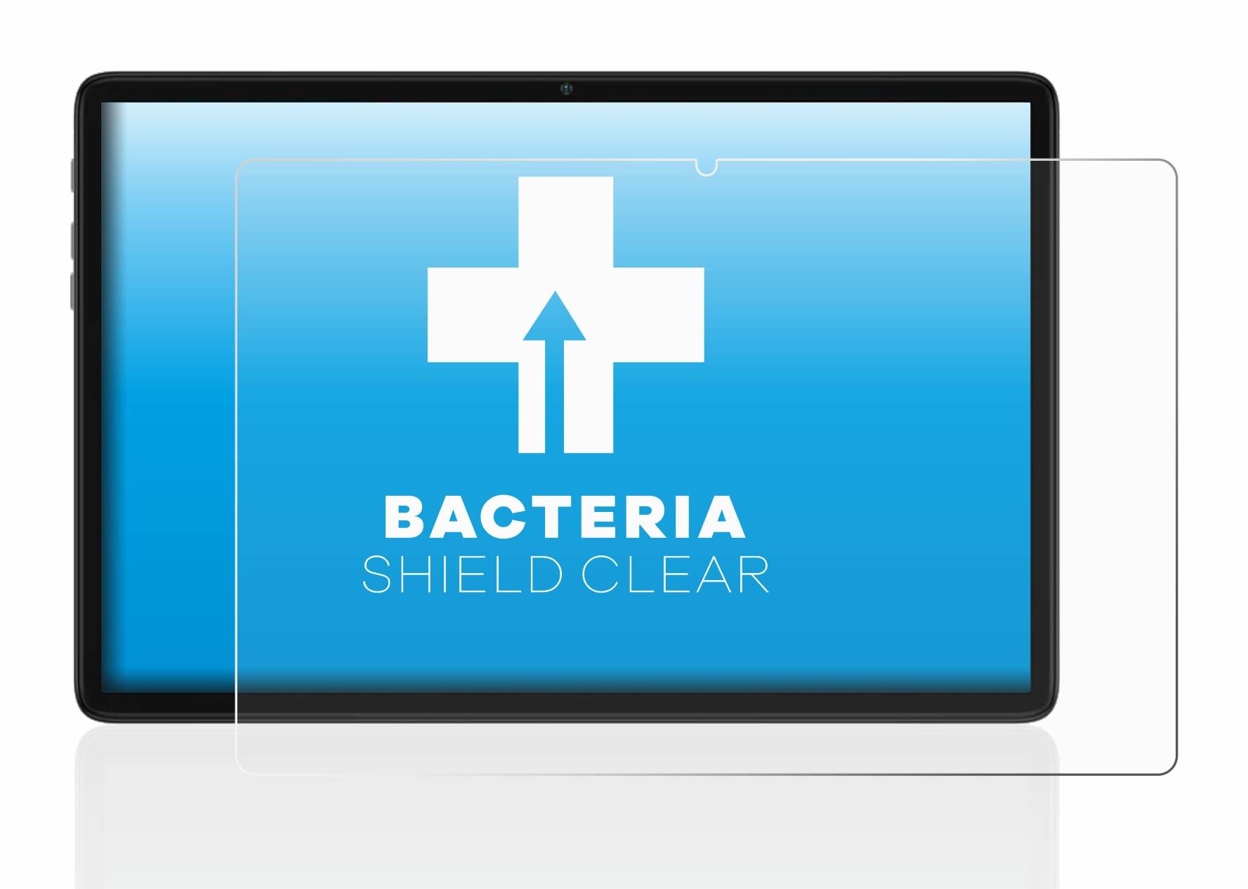 upscreen Bacteria Shield Clear Premium Antibakterielle Displayschutzfolie für Teclast