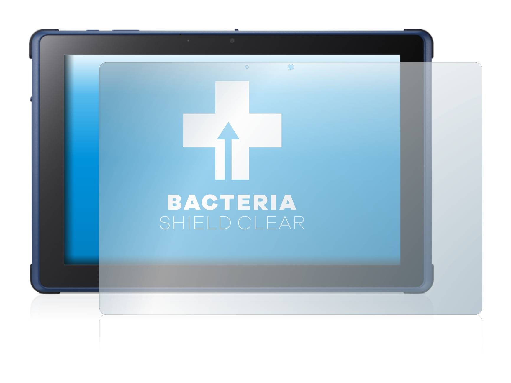 upscreen Bacteria Shield Clear Premium Antibakterielle Displayschutzfolie für Acer Enduro