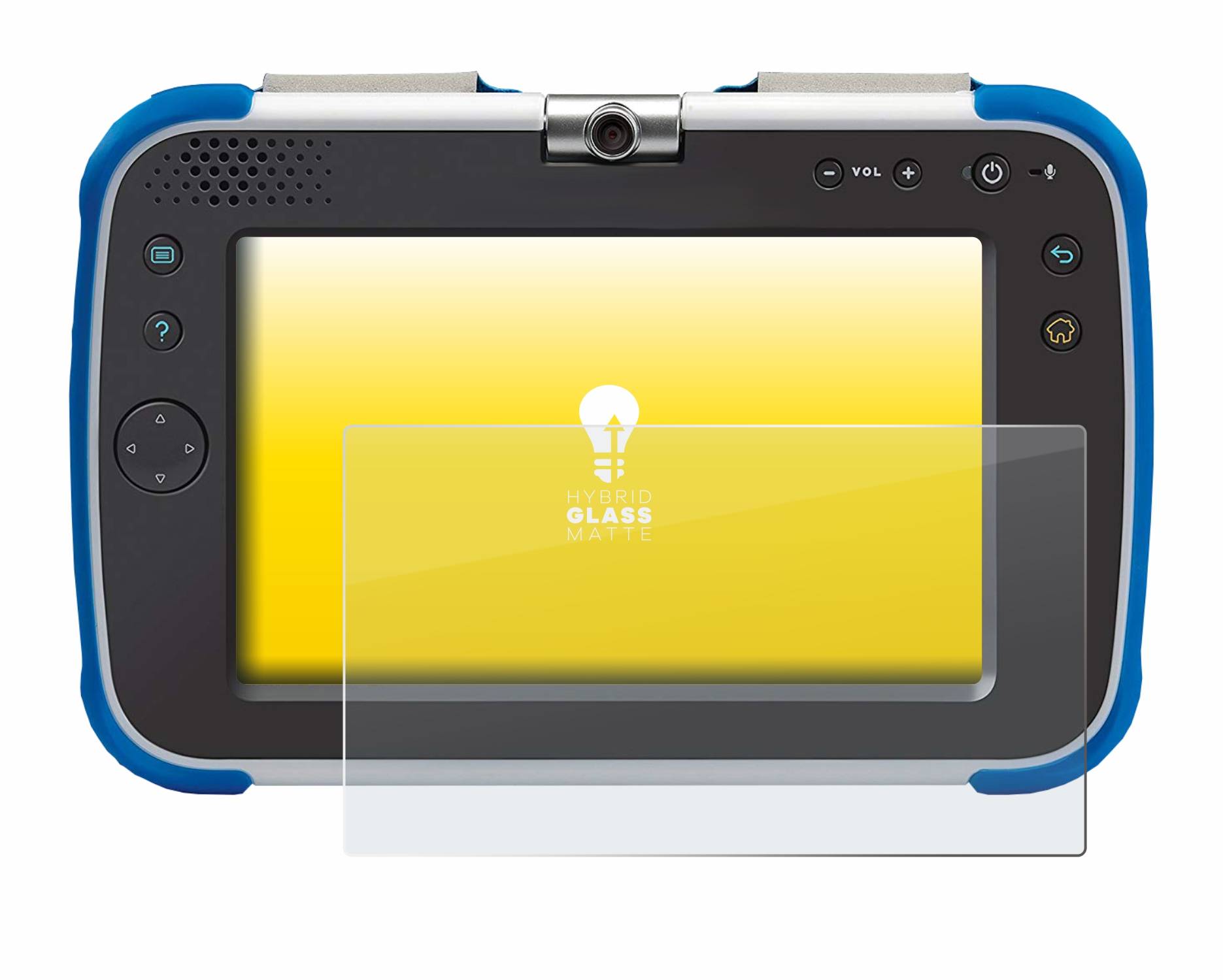 upscreen Hybrid Glass Matte Premium Schutzglas Folie für Vtech Storio Max XL