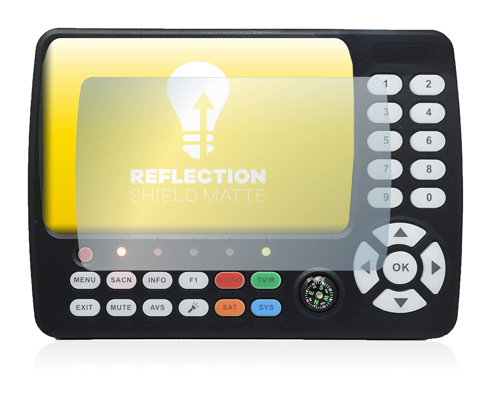 upscreen Reflection Shield Matte Premium Displayschutzfolie für Satlink ST-5150